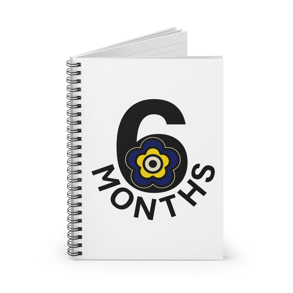 P🌺🌺P2Poppies 6 Months Journal — Record & Reflect Your Journey