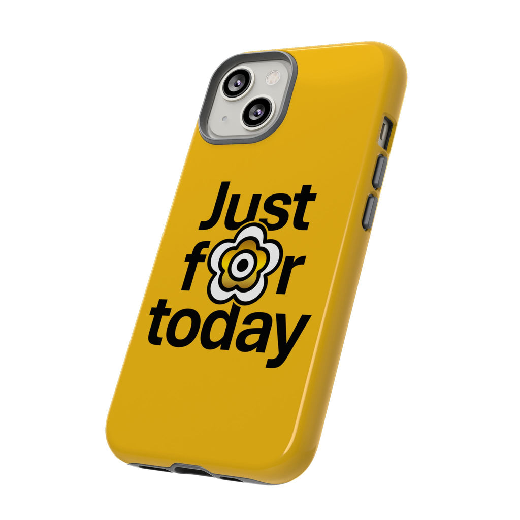 P🌺🌺P2Poppies Just for Today i-Phone Case – Inspirational Recovery Protection