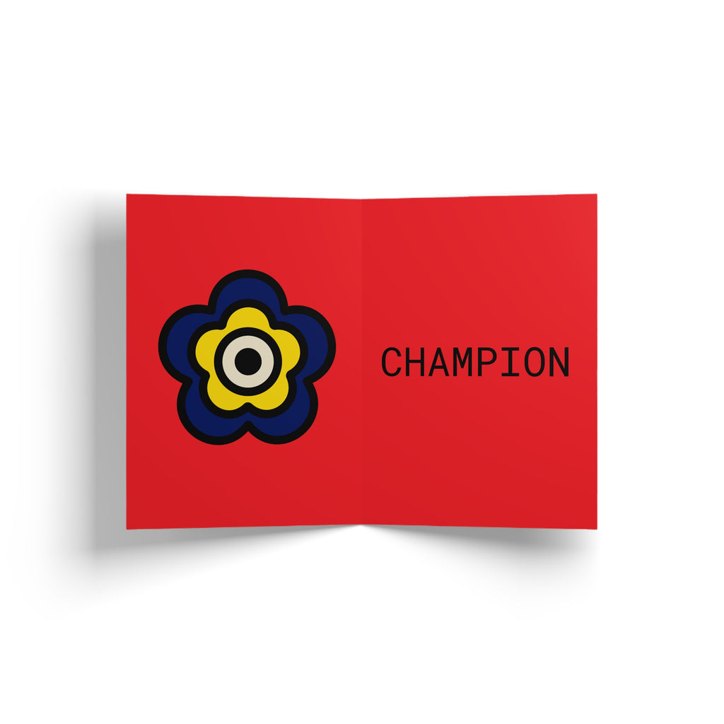 P🌺🌺P2Poppies 6 Months Milestone Greeting Card