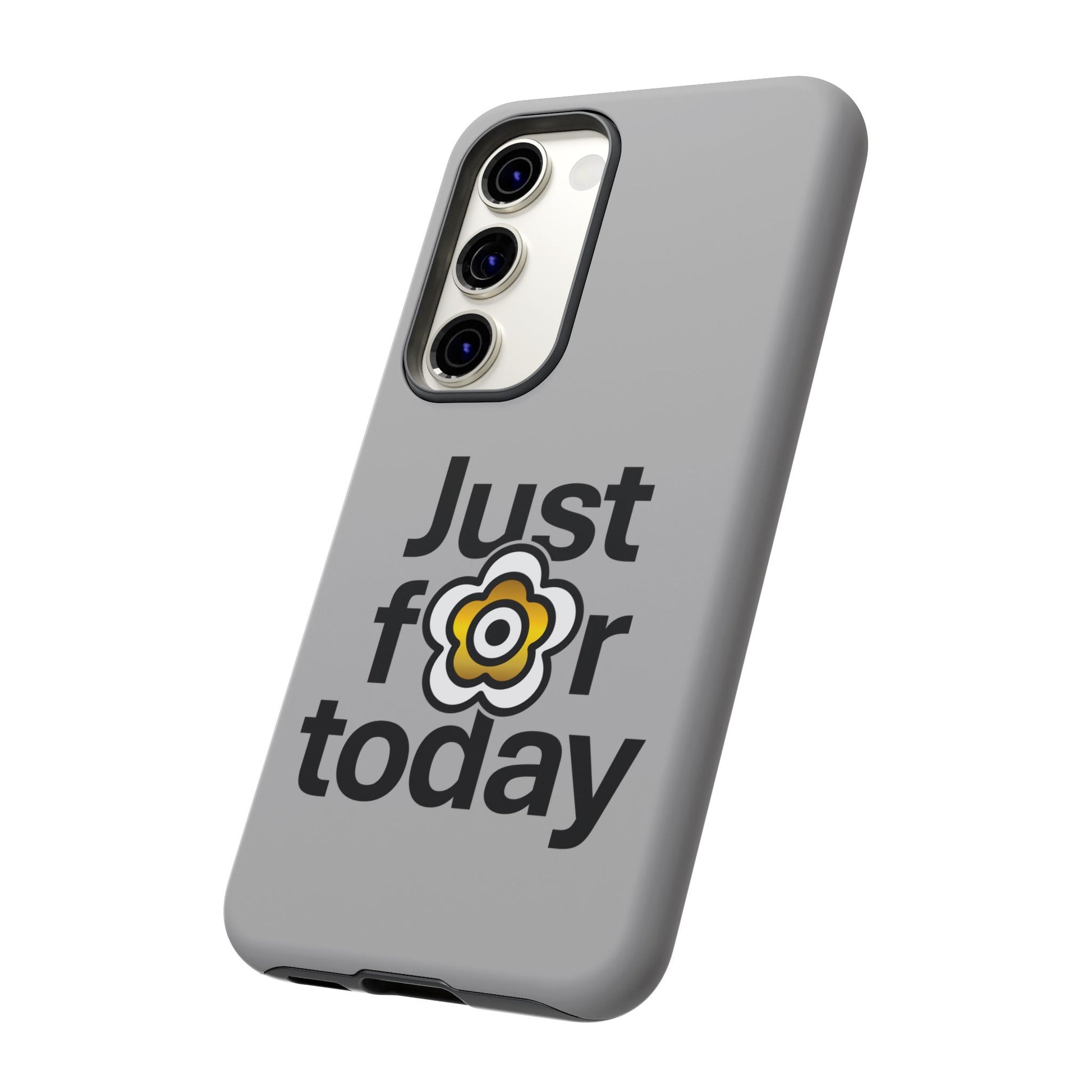 P🌺🌺P2Poppies Just for Today Samsung Phone Case – Inspirational Recovery Protection