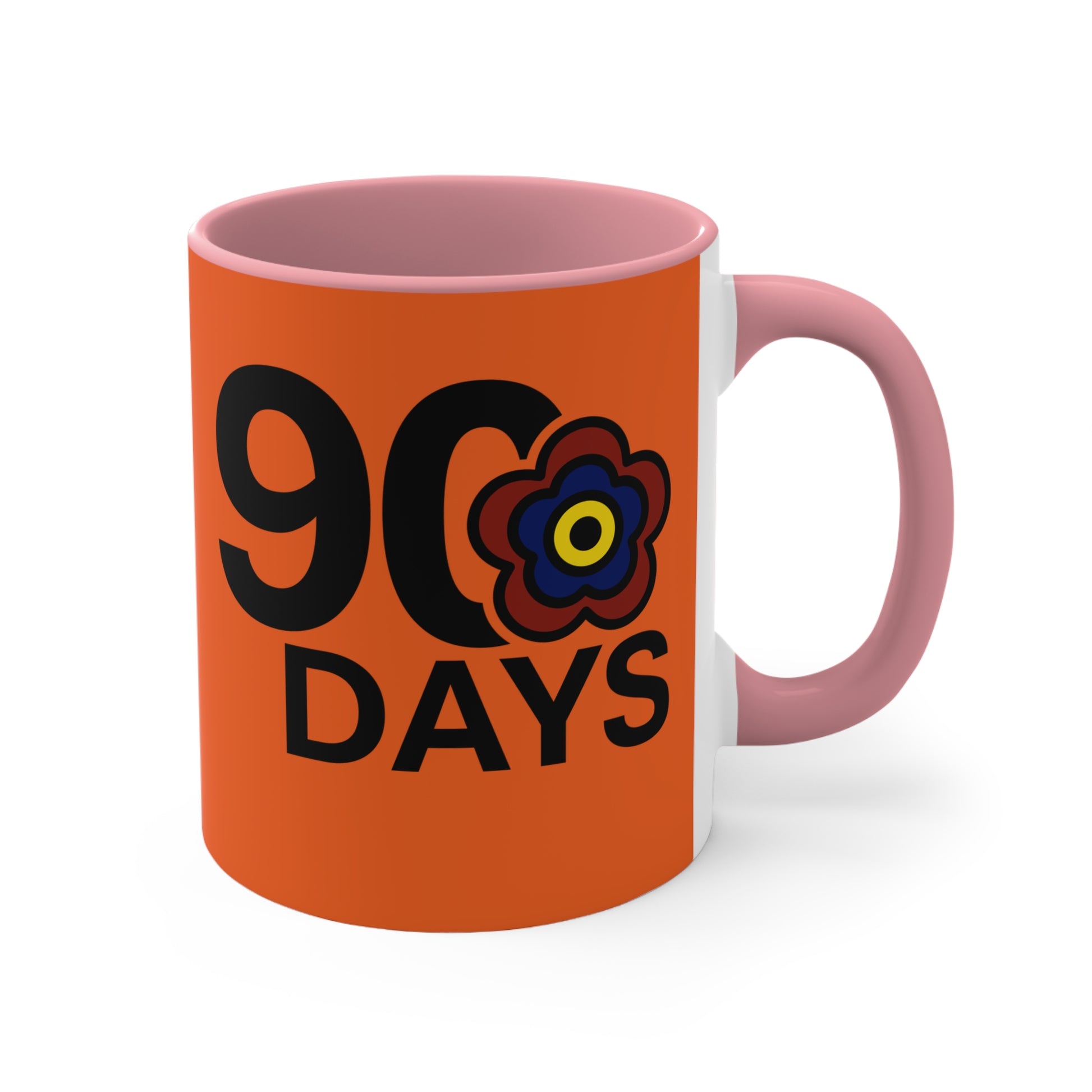 P🌺🌺P2Poppies 90 Days – Motivational Recovery Mug