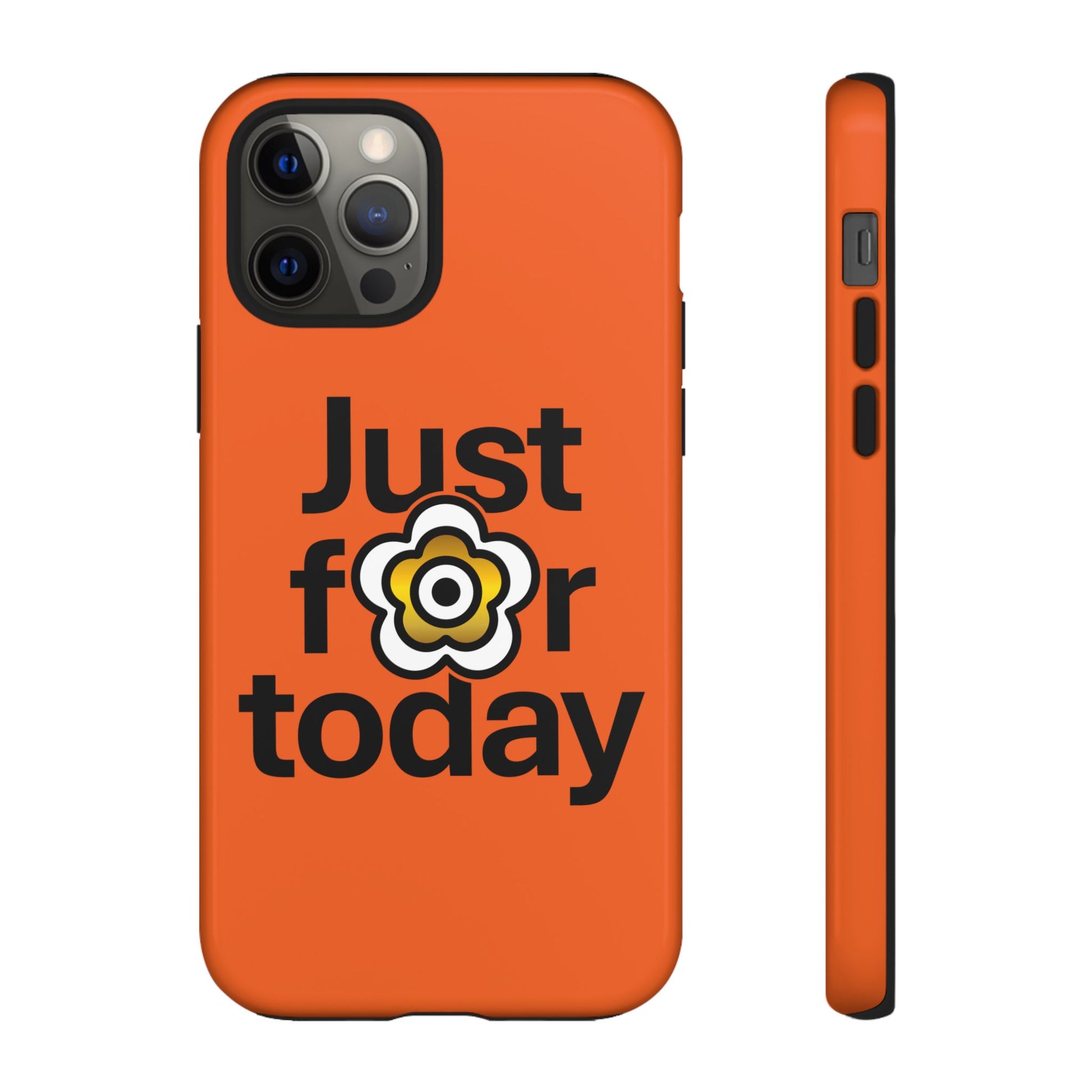 P🌺🌺P2Poppies Just for Today i-Phone Case – Inspirational Recovery Protection