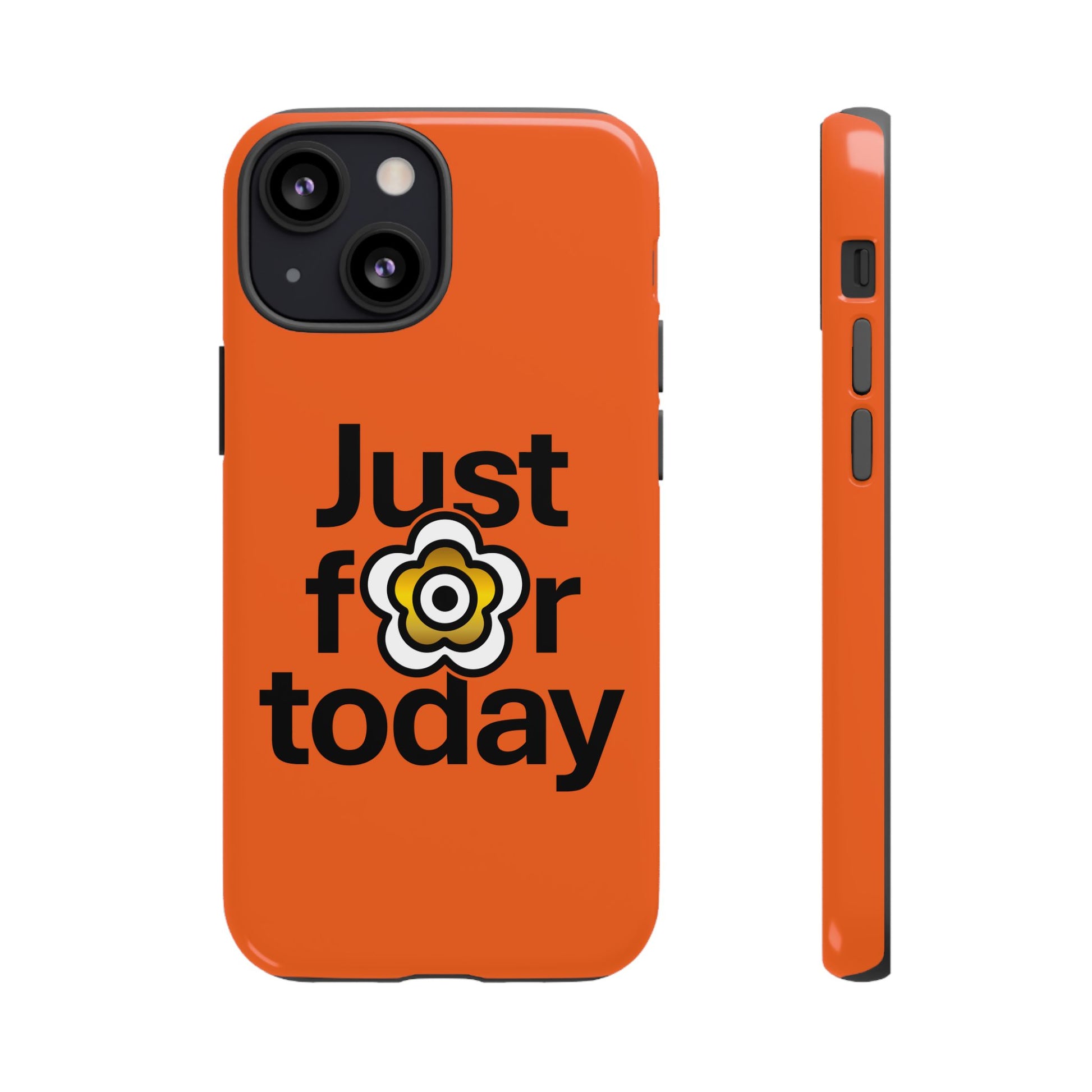 P🌺🌺P2Poppies Just for Today i-Phone Case – Inspirational Recovery Protection