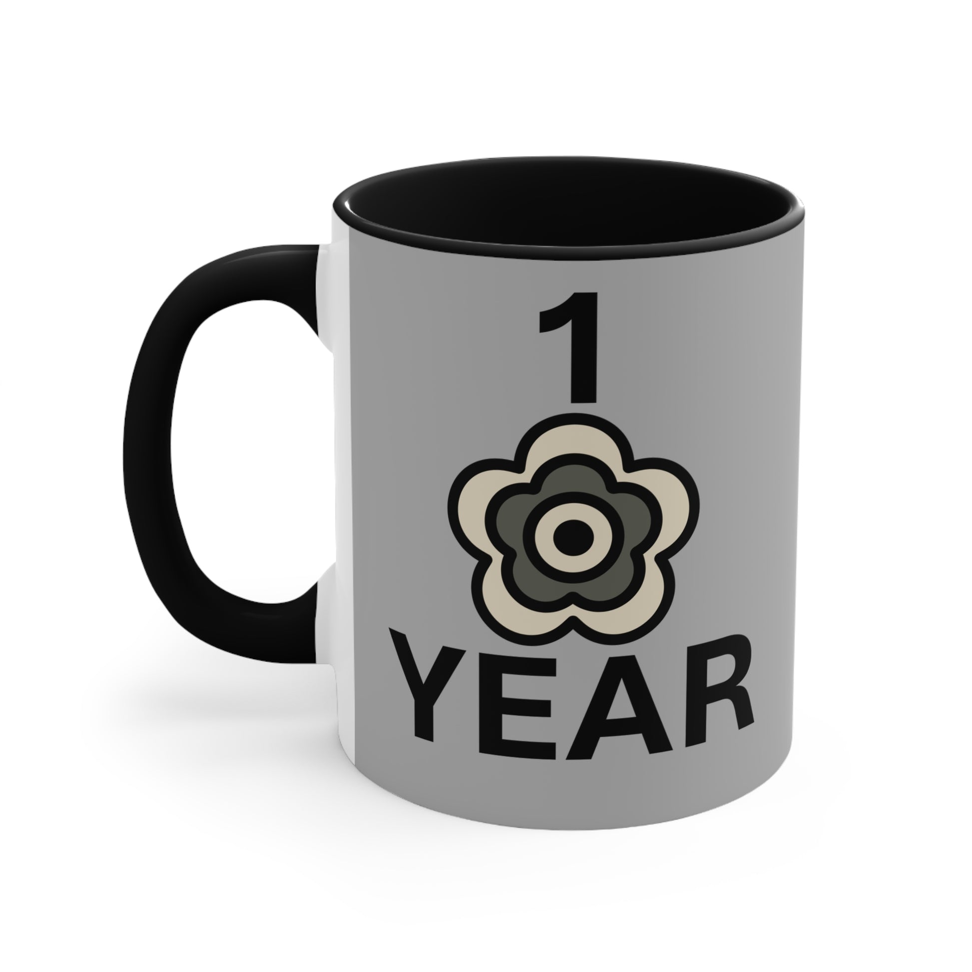 P🌺🌺P2Poppies 1 Year – Motivational Recovery Mug