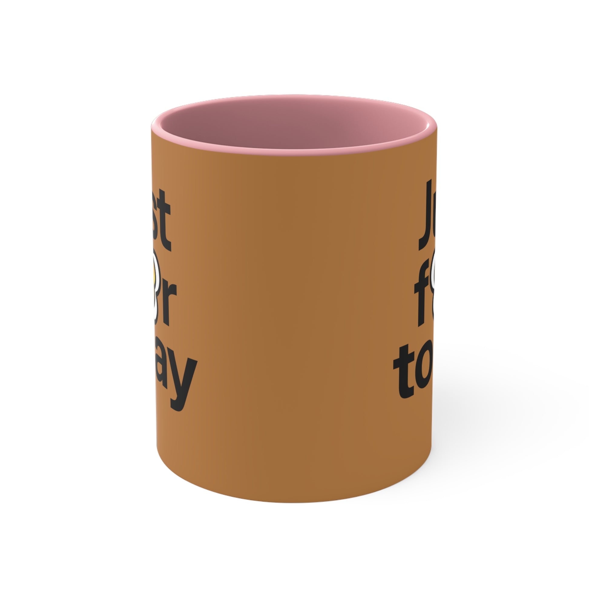 P🌺🌺P2Poppies Just for Today – Motivational Recovery Mug