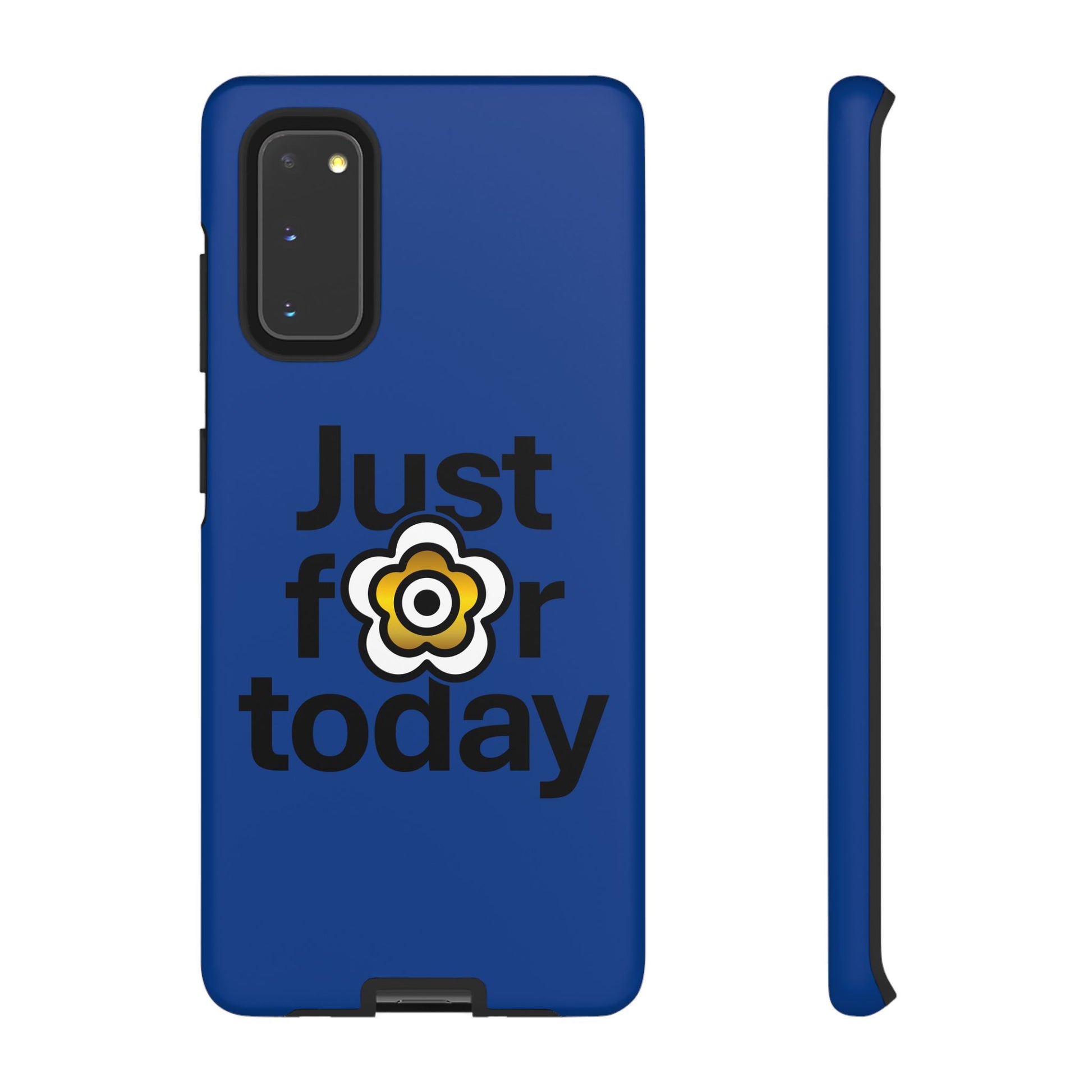 P🌺🌺P2Poppies Just for Today Samsung Phone Case – Inspirational Recovery Protection