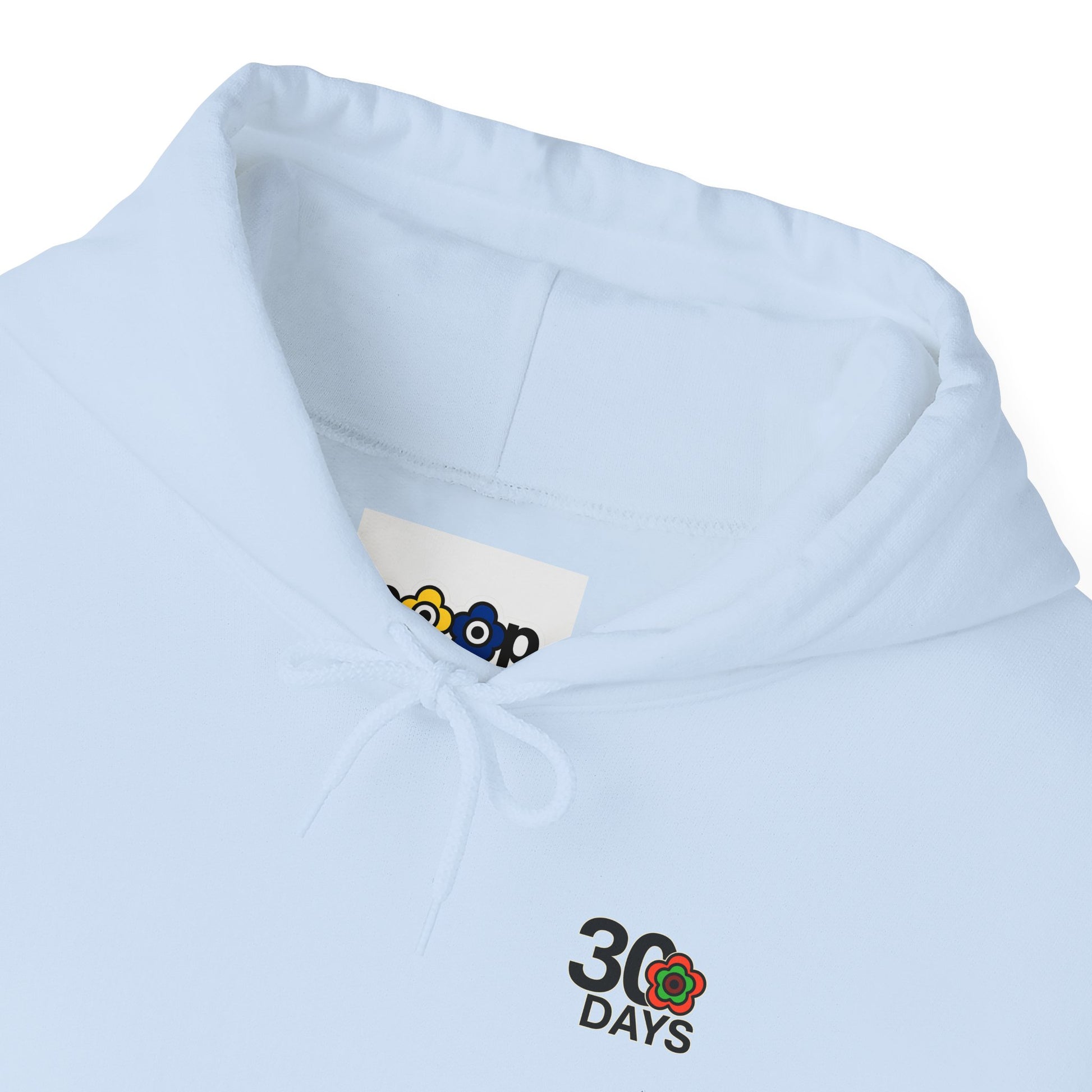 P🌺🌺P2Poppies 30 Days Sober Hoodie – Recovery Milestone Sweatshirt