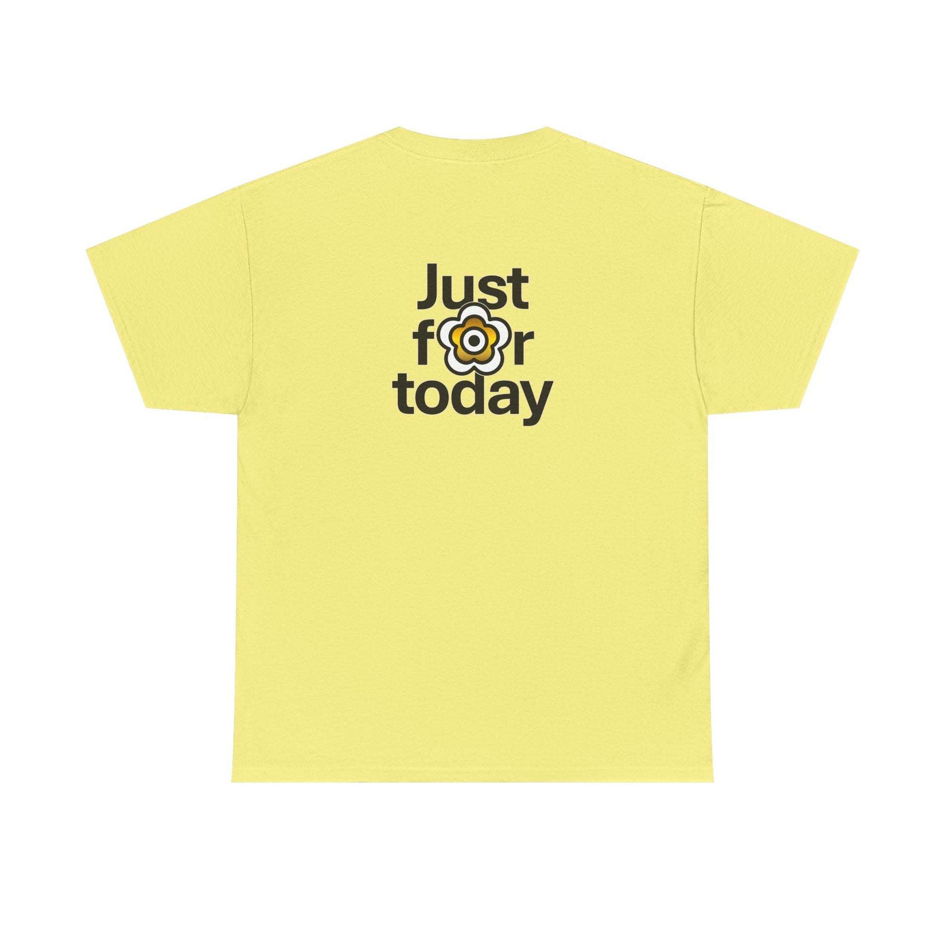 P🌺🌺P2Poppies Just for Today – Motivational Recovery T-Shirt