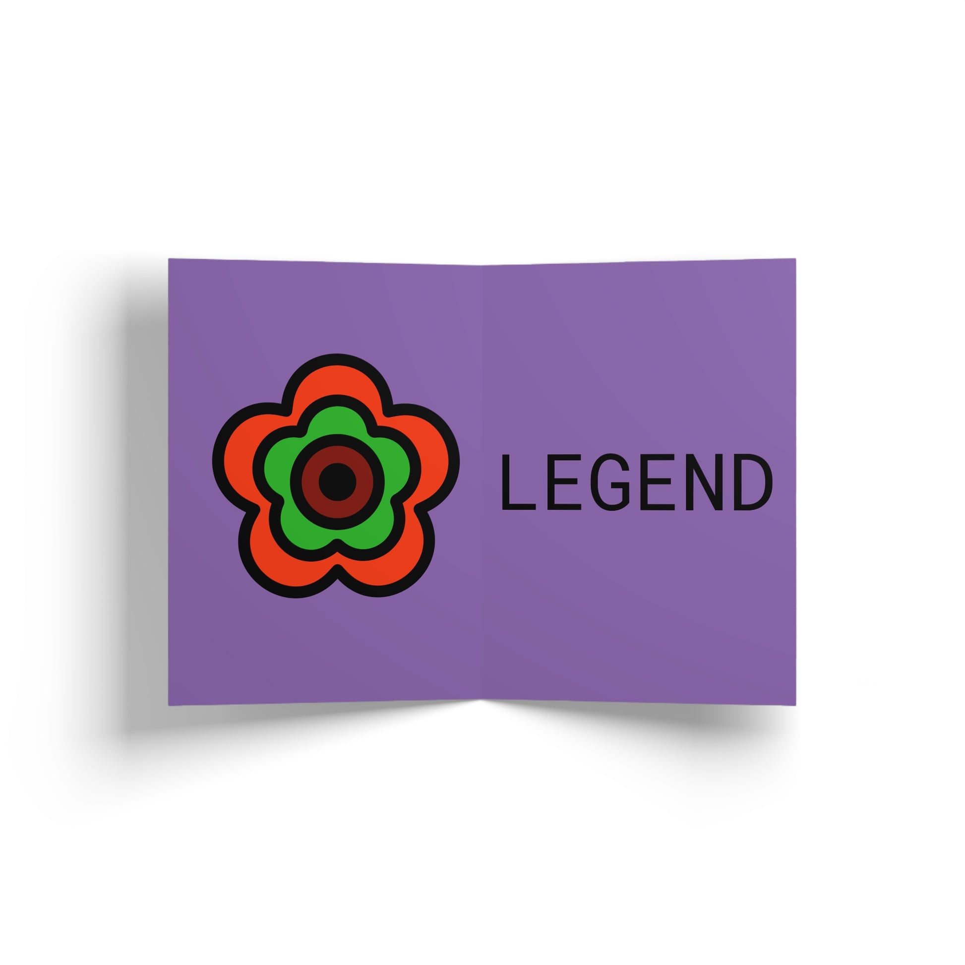 P🌺🌺P2Poppies 30 Days Milestone Greeting Card