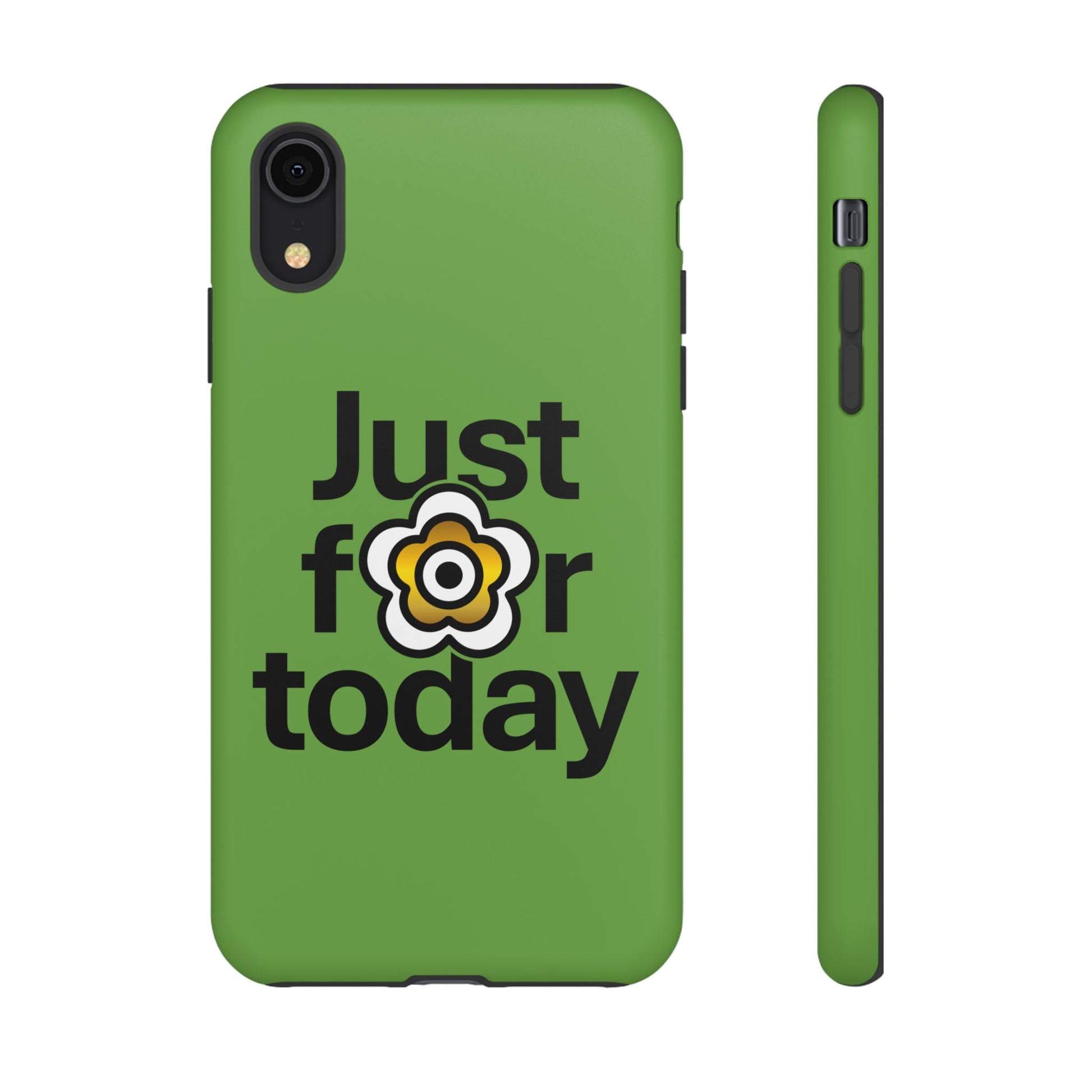 P🌺🌺P2Poppies Just for Today i-Phone Case – Inspirational Recovery Protection