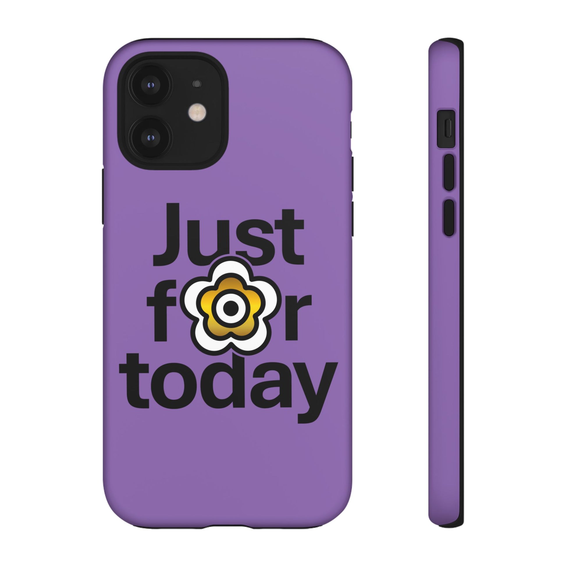 P🌺🌺P2Poppies Just for Today i-Phone Case – Inspirational Recovery Protection