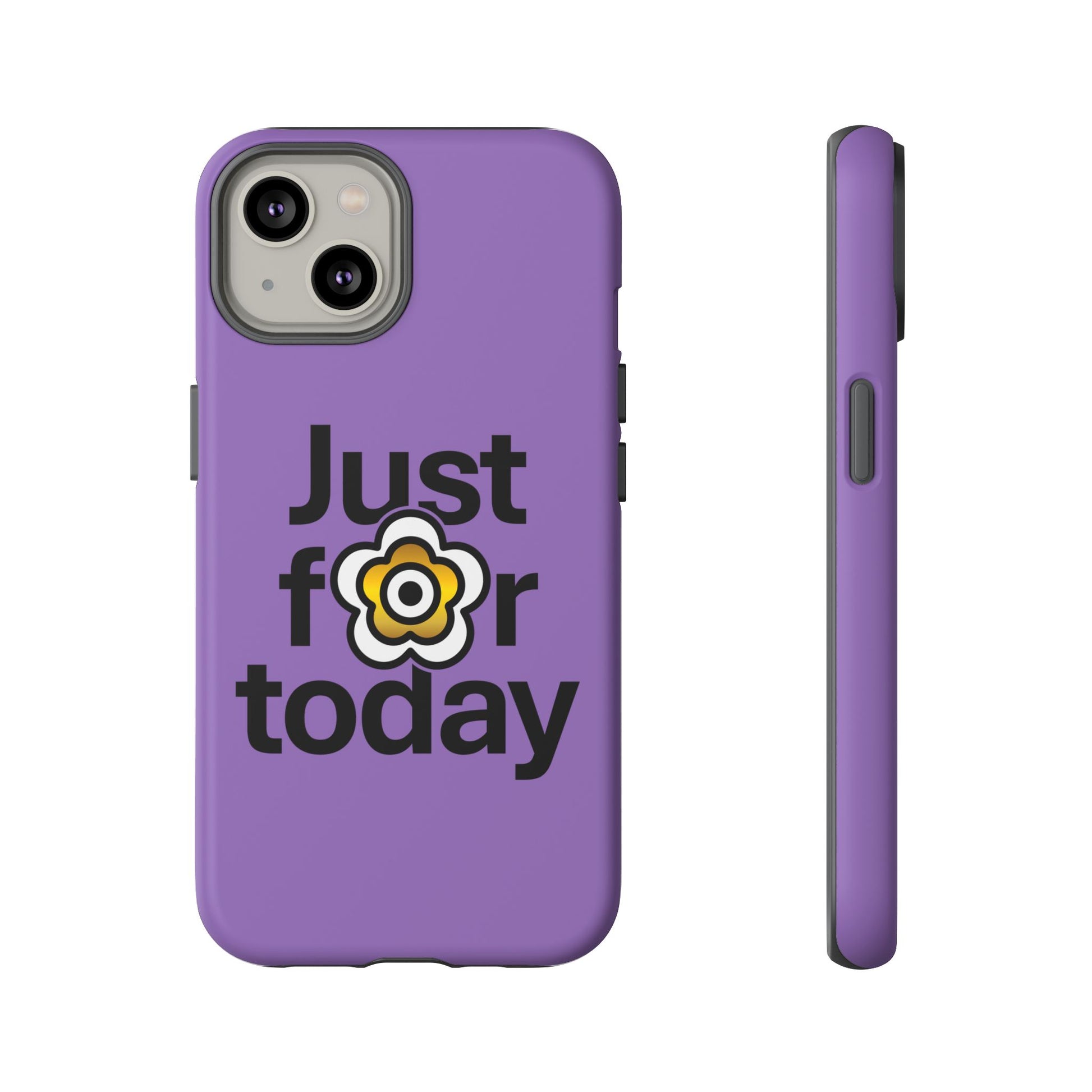 P🌺🌺P2Poppies Just for Today i-Phone Case – Inspirational Recovery Protection