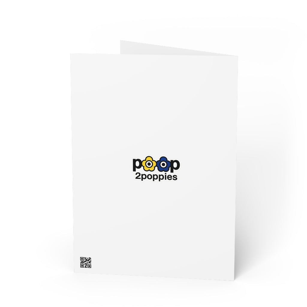 P🌺🌺P2Poppies 18 Months Milestone Greeting Card