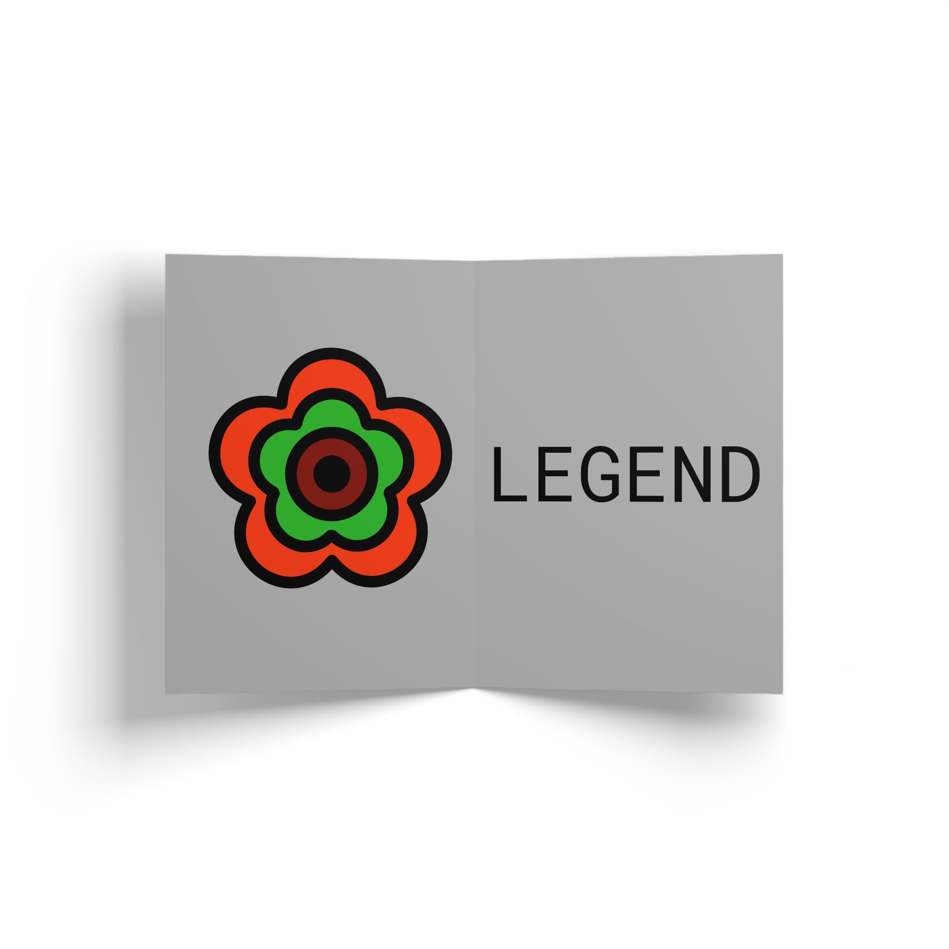 P🌺🌺P2Poppies 30 Days Milestone Greeting Card