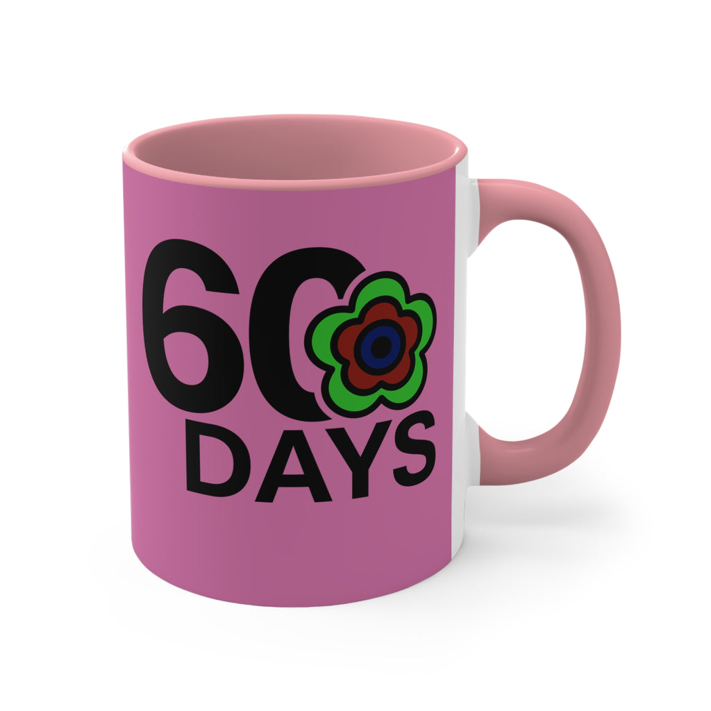 P🌺🌺P2Poppies 60 Days – Motivational Recovery Mug