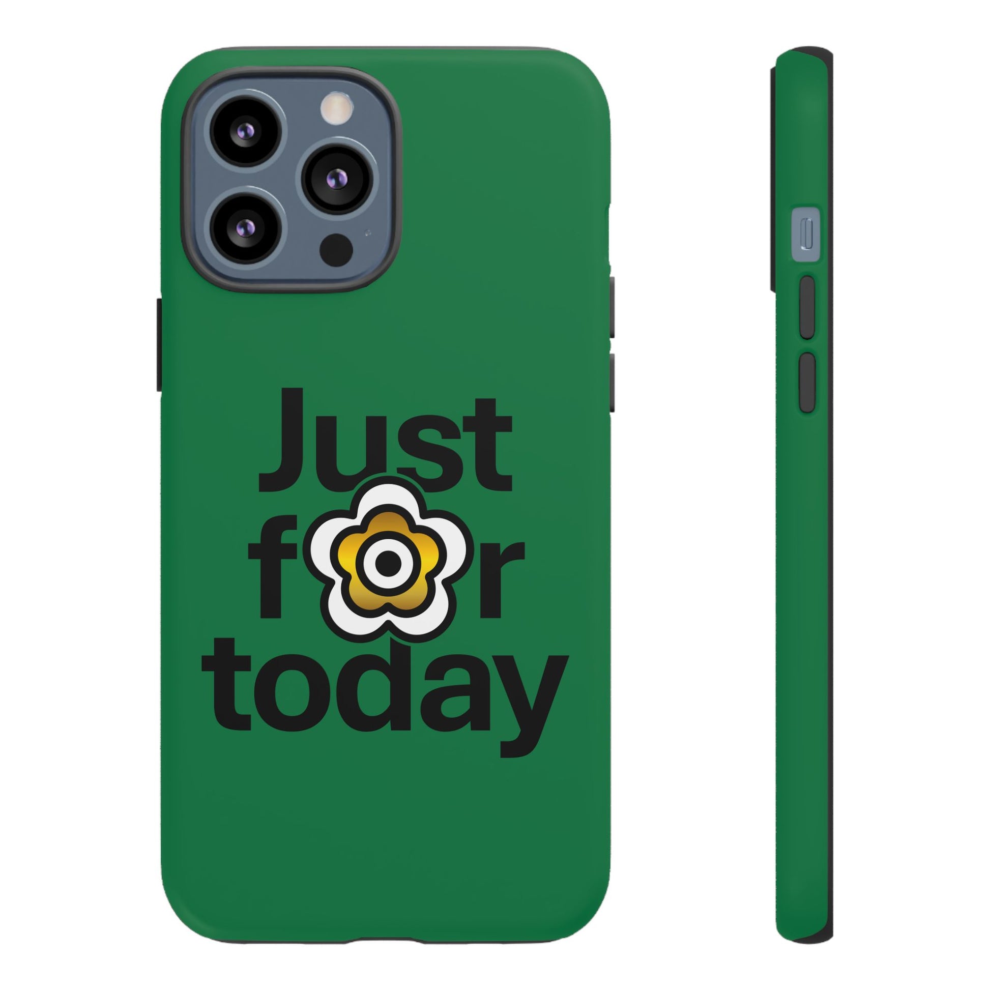 P🌺🌺P2Poppies Just for Today i-Phone Case – Inspirational Recovery Protection