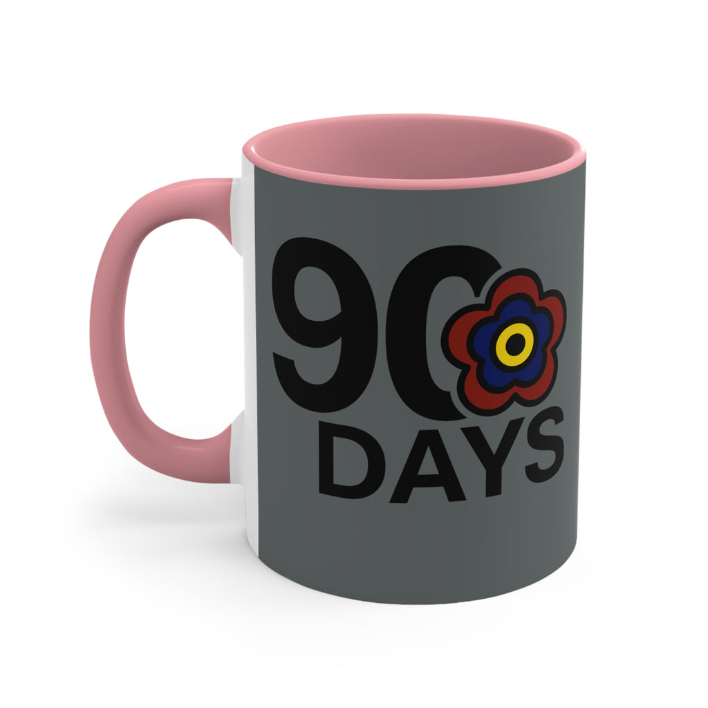 P🌺🌺P2Poppies 90 Days – Motivational Recovery Mug