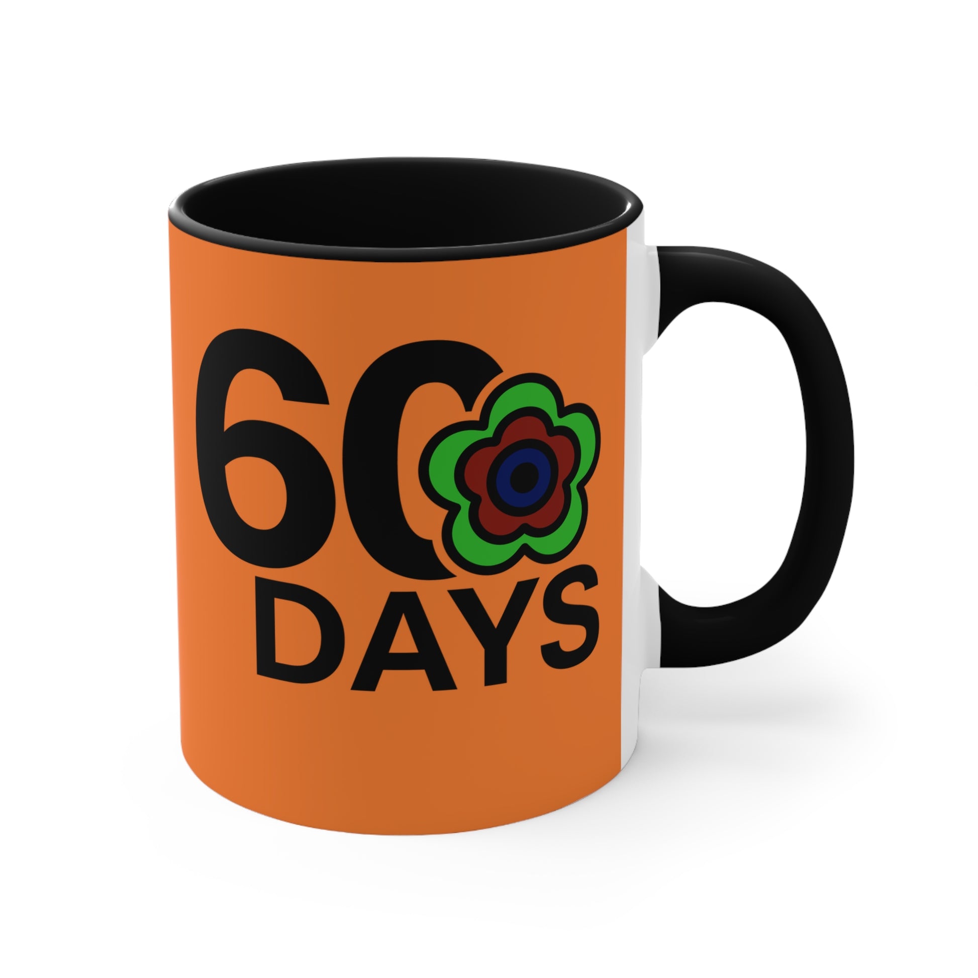 P🌺🌺P2Poppies 60 Days – Motivational Recovery Mug