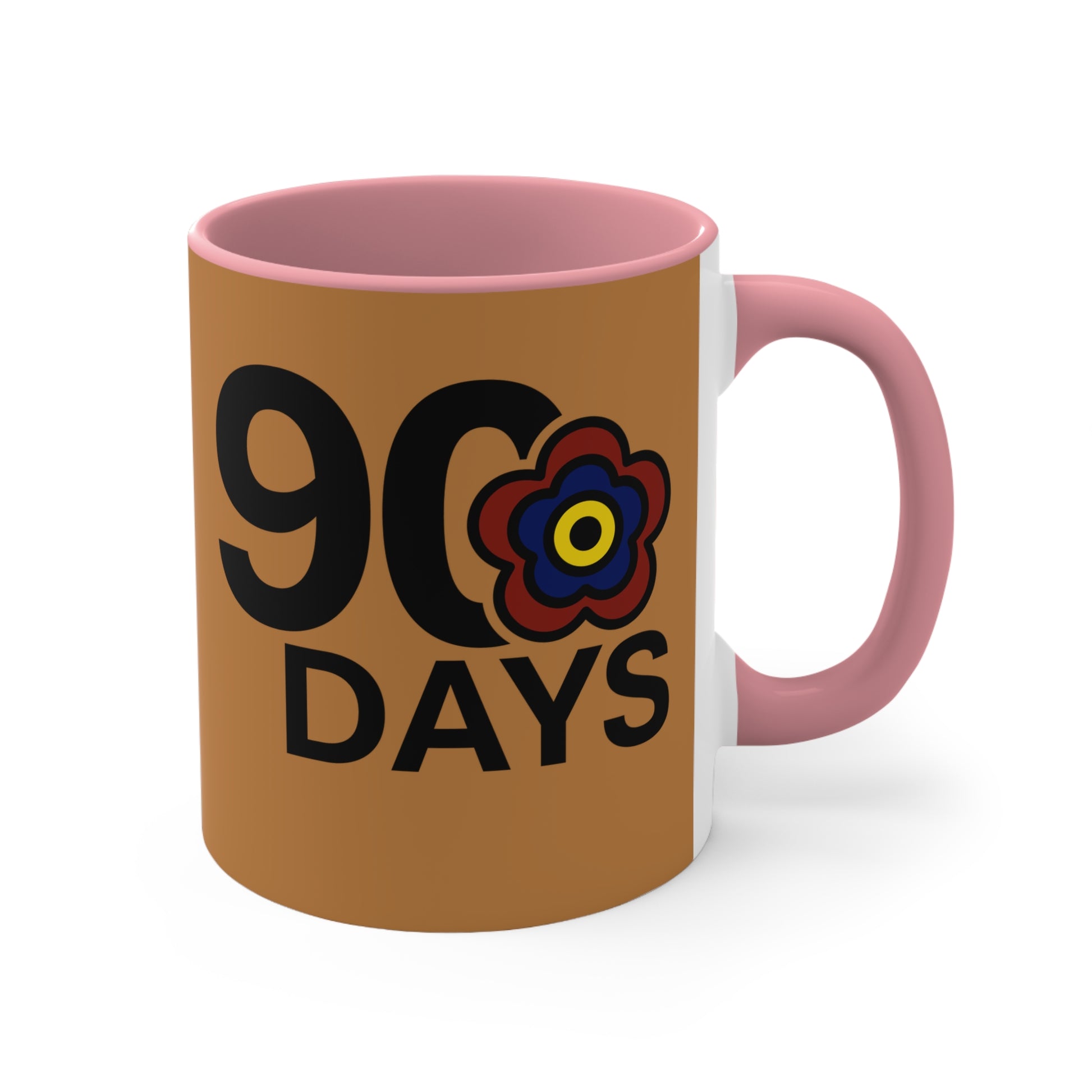 P🌺🌺P2Poppies 90 Days – Motivational Recovery Mug