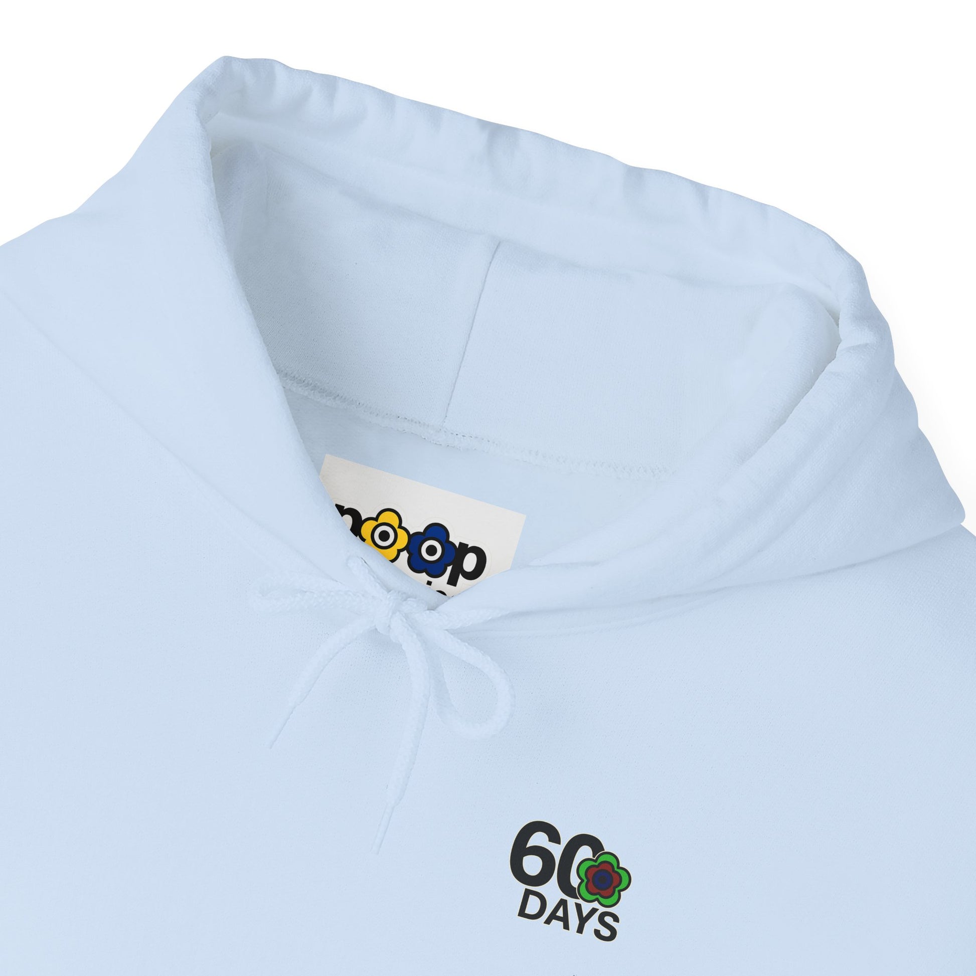 P🌺🌺P2Poppies 60 Days Sober Hoodie – Recovery Milestone Sweatshirt