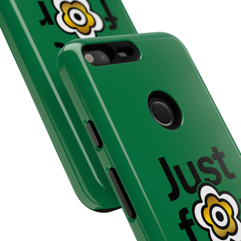 P🌺🌺P2Poppies Just for Today Google Phone Case – Inspirational Recovery Protection