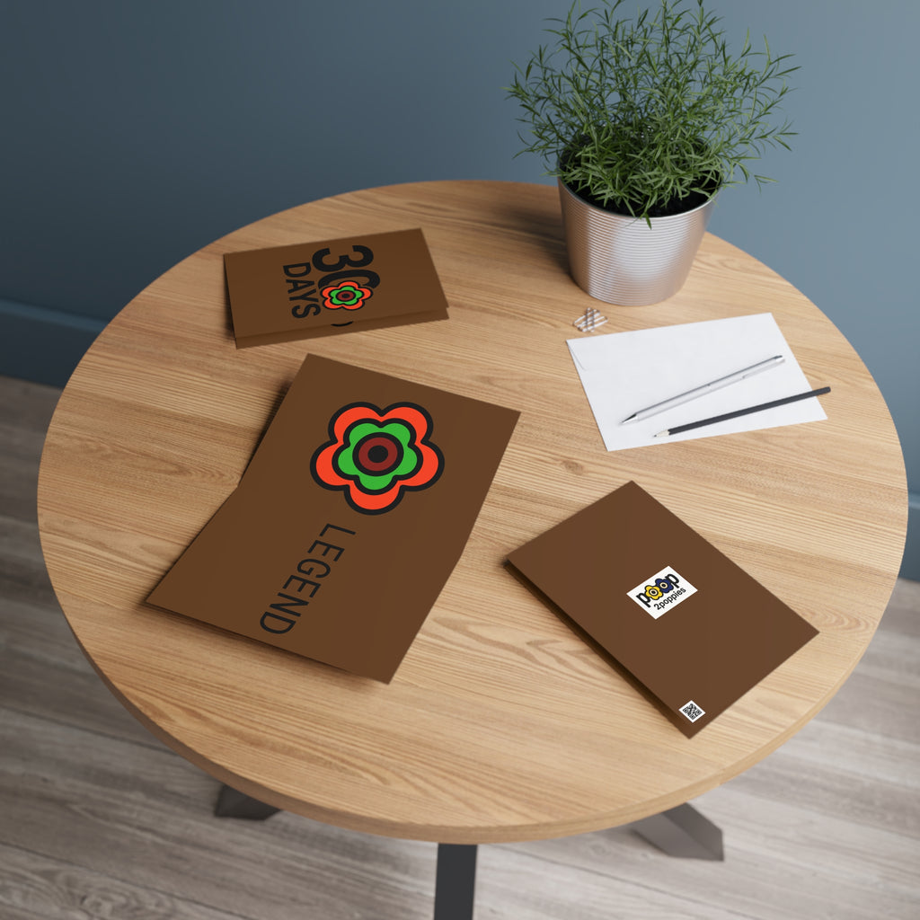 P🌺🌺P2Poppies 30 Days Milestone Greeting Card