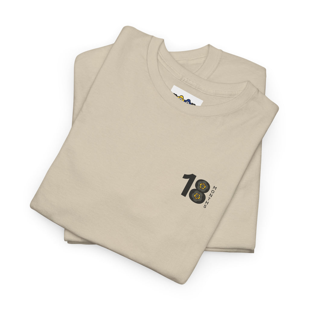 P🌺🌺P2Poppies 18 Months Sober – Motivational Recovery T-Shirt