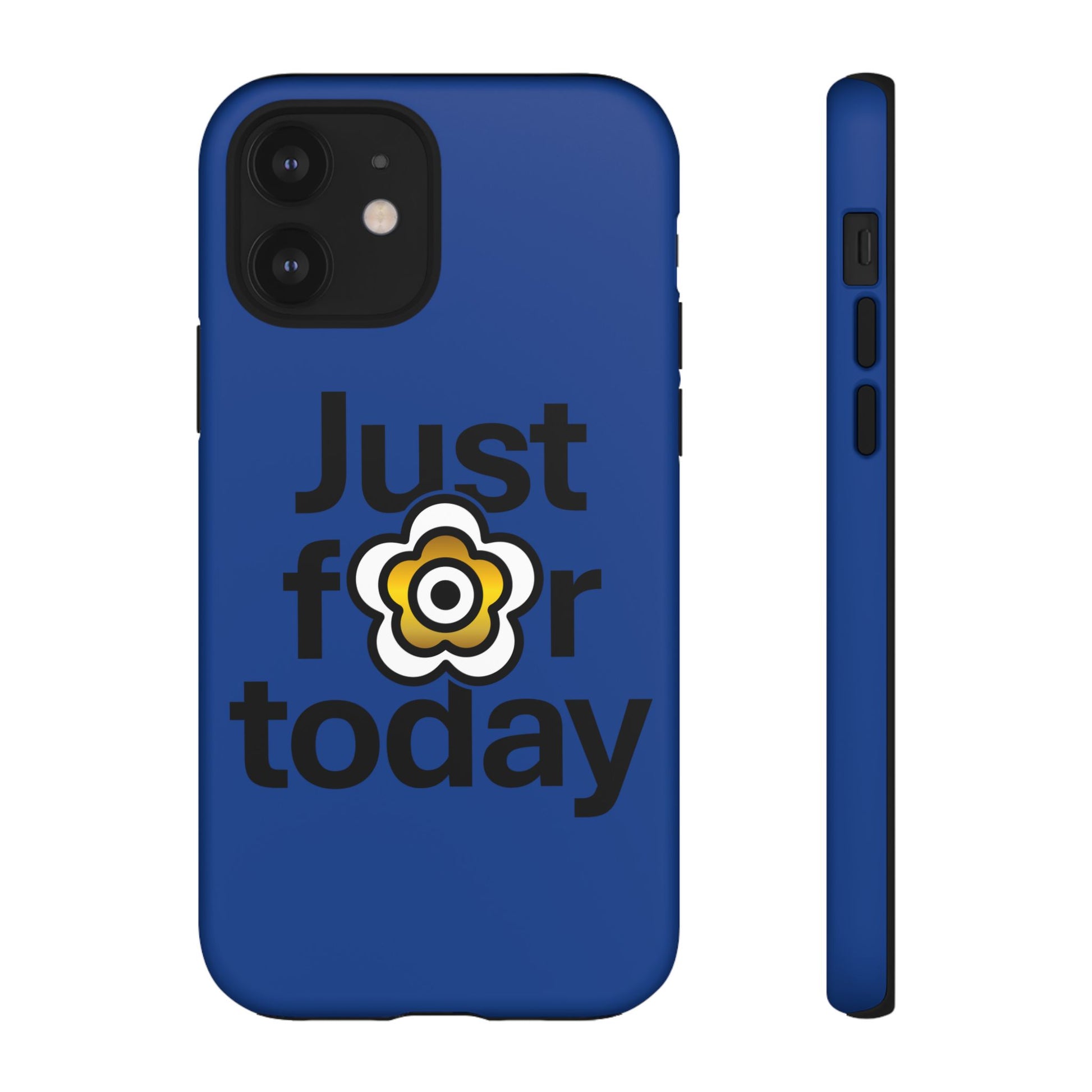 P🌺🌺P2Poppies Just for Today i-Phone Case – Inspirational Recovery Protection