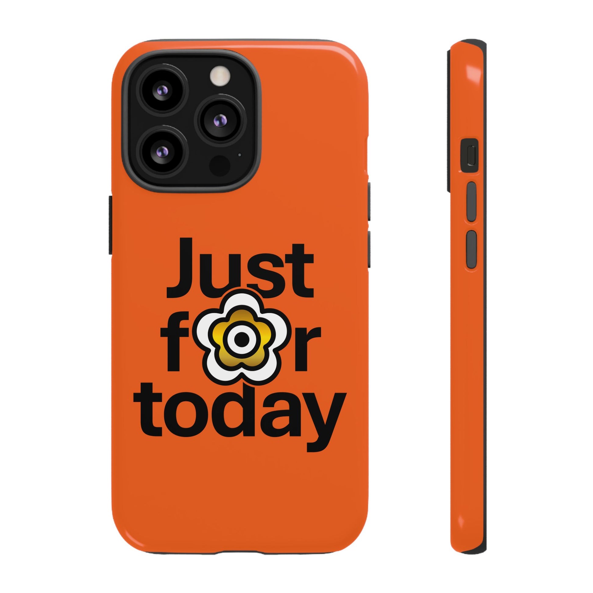 P🌺🌺P2Poppies Just for Today i-Phone Case – Inspirational Recovery Protection