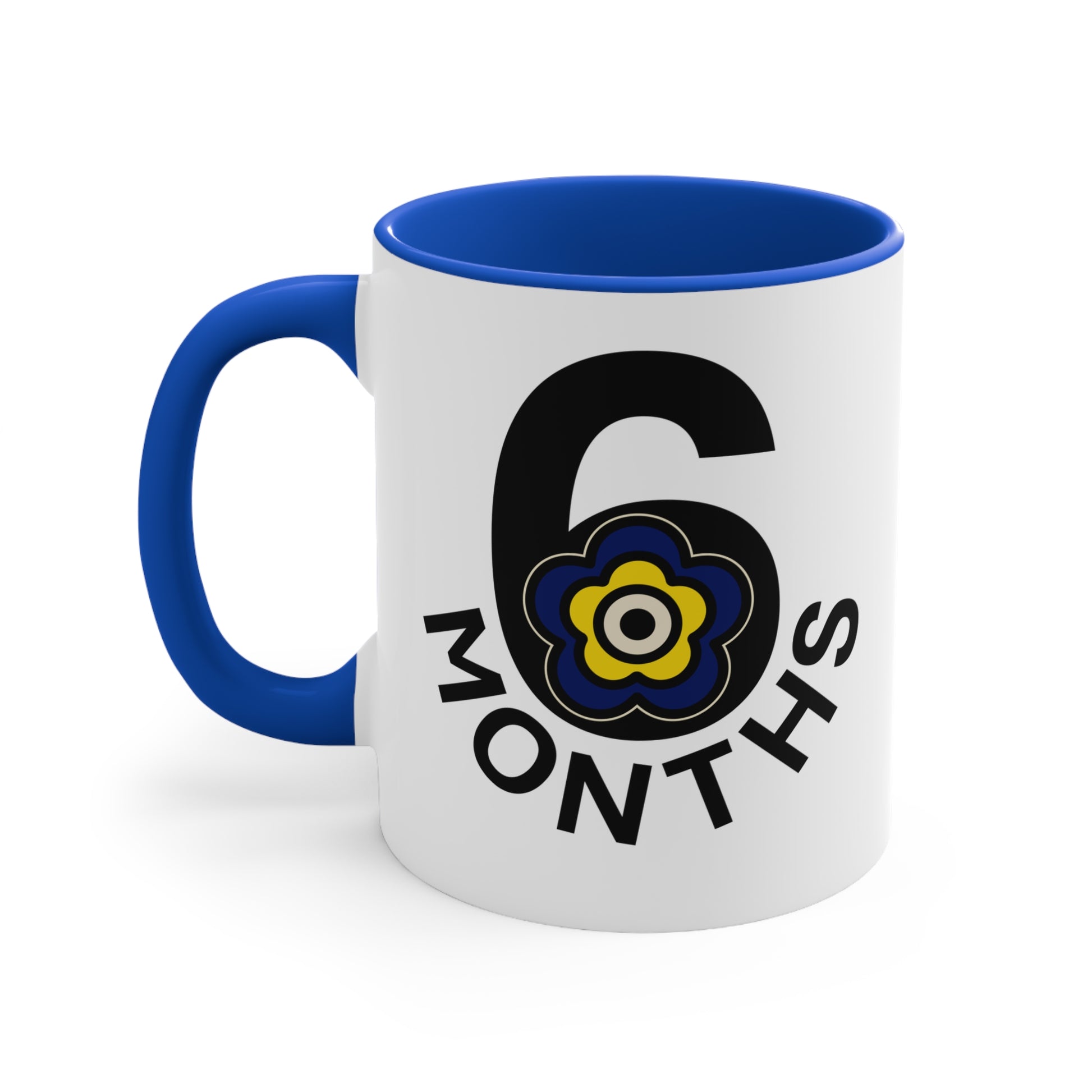 P🌺🌺P2Poppies 6 Months – Motivational Recovery Mug