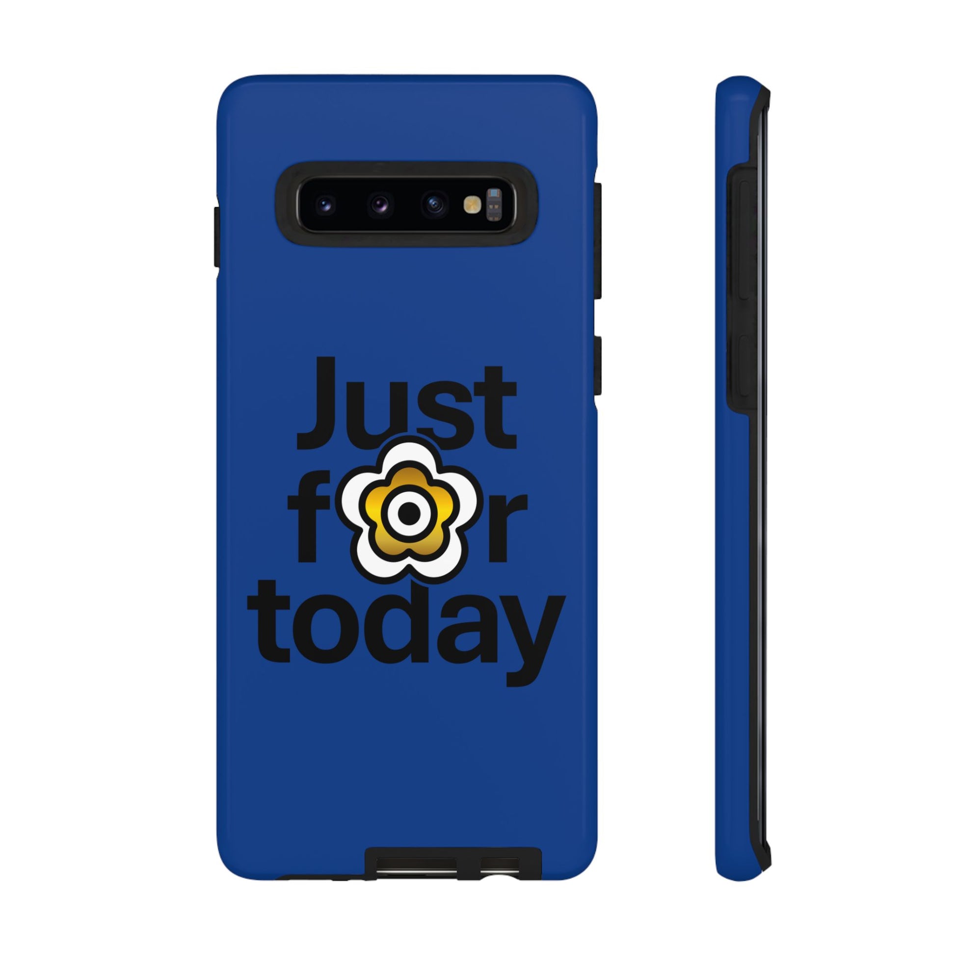 P🌺🌺P2Poppies Just for Today Samsung Phone Case – Inspirational Recovery Protection