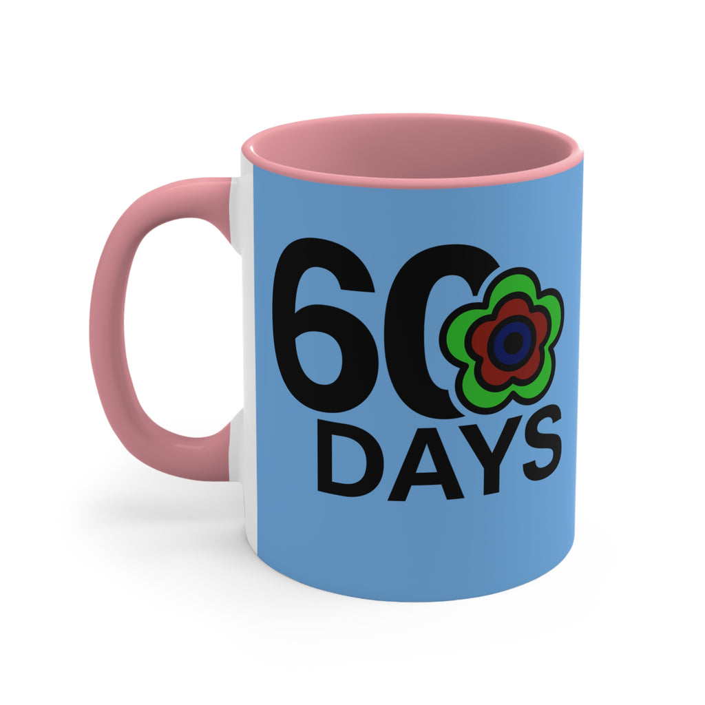 P🌺🌺P2Poppies 60 Days – Motivational Recovery Mug