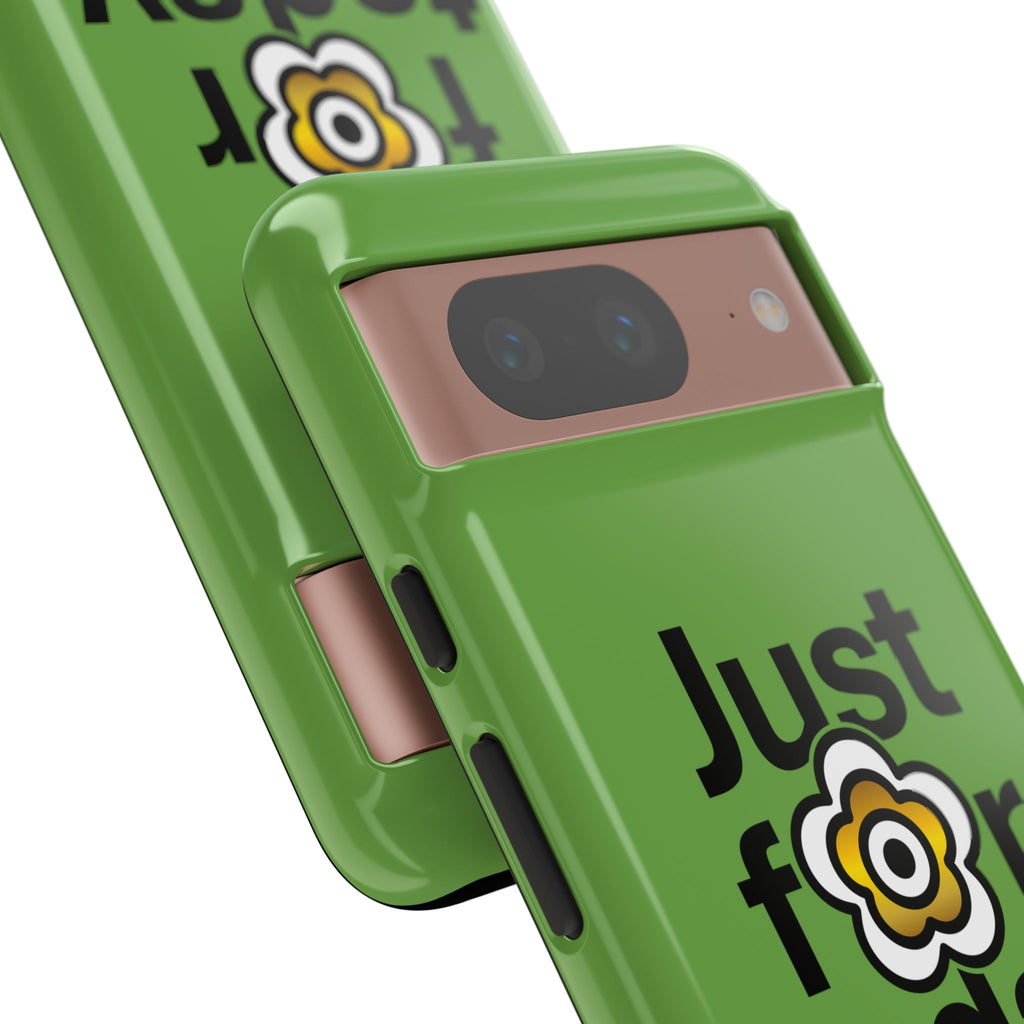 P🌺🌺P2Poppies Just for Today Google Phone Case – Inspirational Recovery Protection