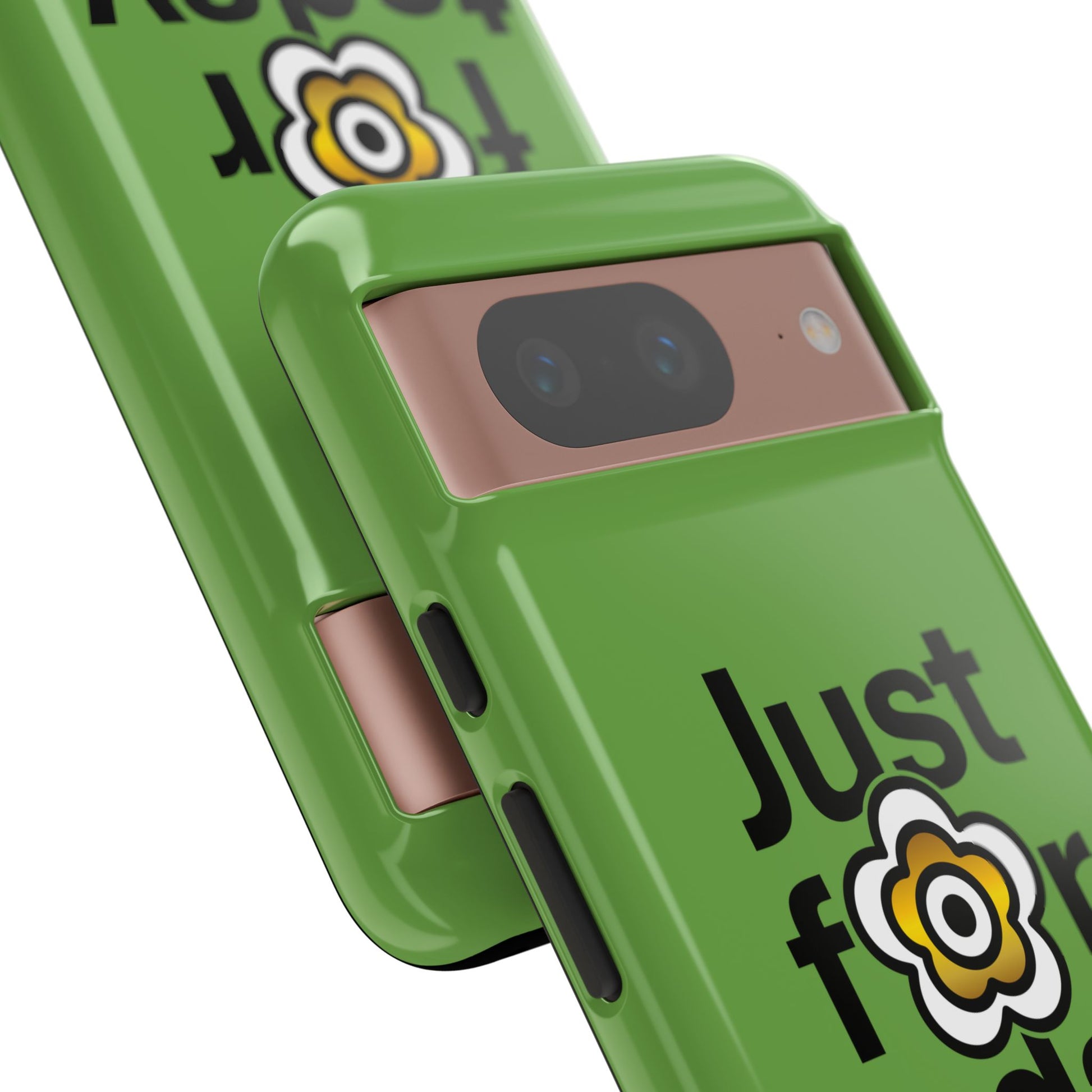 P🌺🌺P2Poppies Just for Today Google Phone Case – Inspirational Recovery Protection