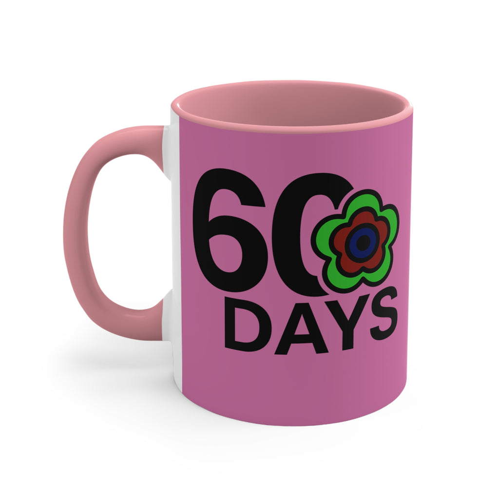P🌺🌺P2Poppies 60 Days – Motivational Recovery Mug