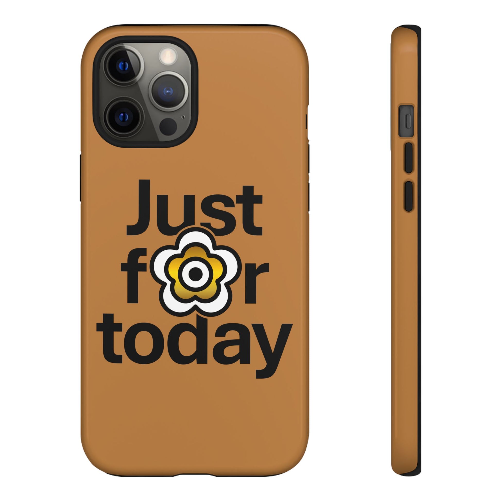 P🌺🌺P2Poppies Just for Today i-Phone Case – Inspirational Recovery Protection