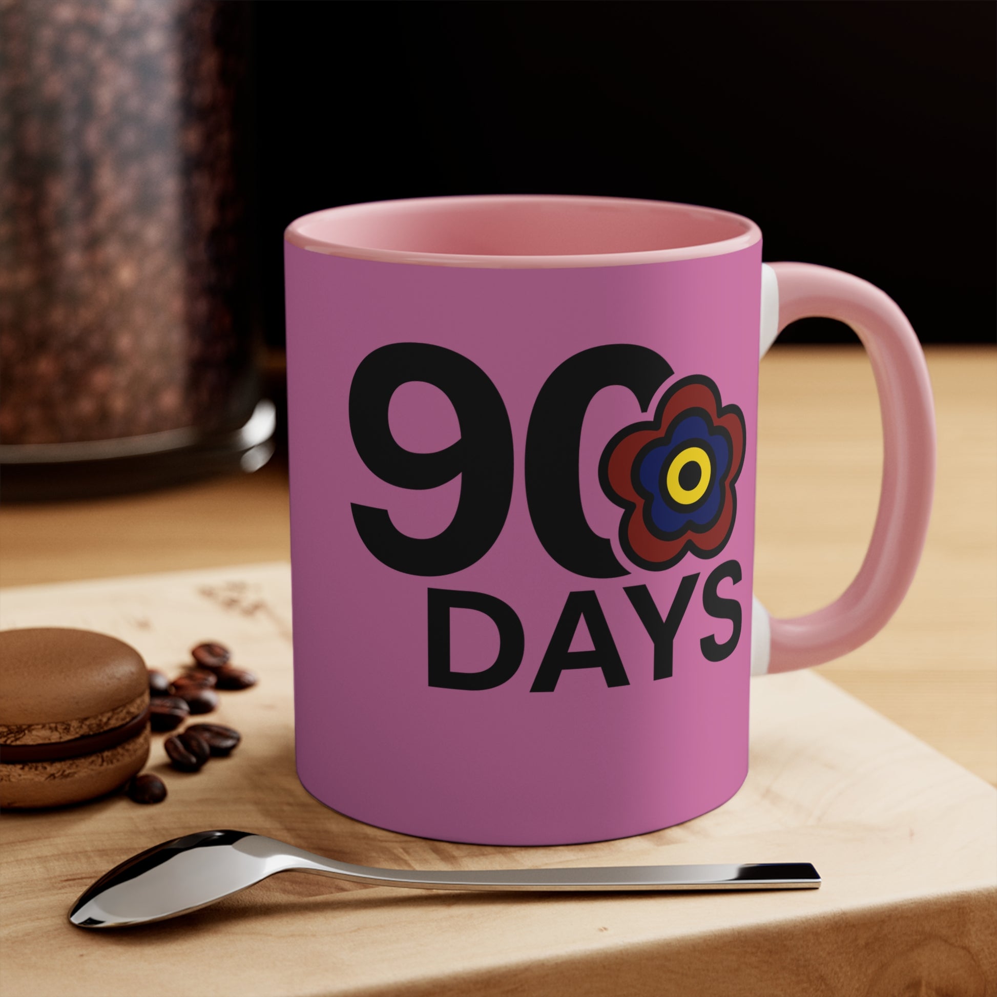 P🌺🌺P2Poppies 90 Days – Motivational Recovery Mug