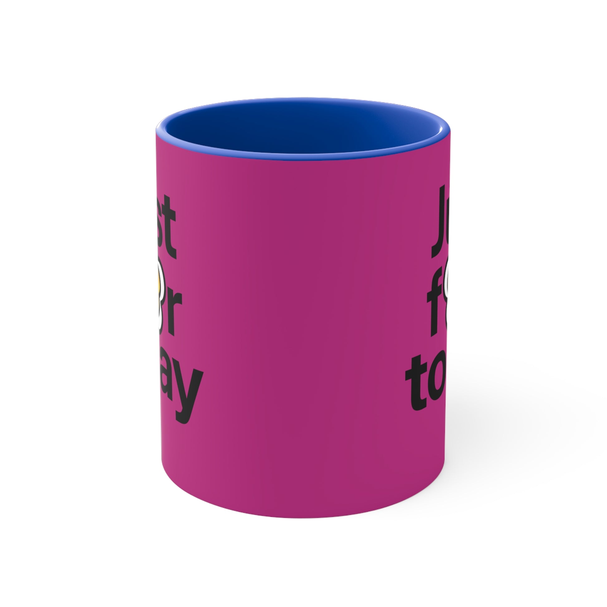 P🌺🌺P2Poppies Just for Today – Motivational Recovery Mug