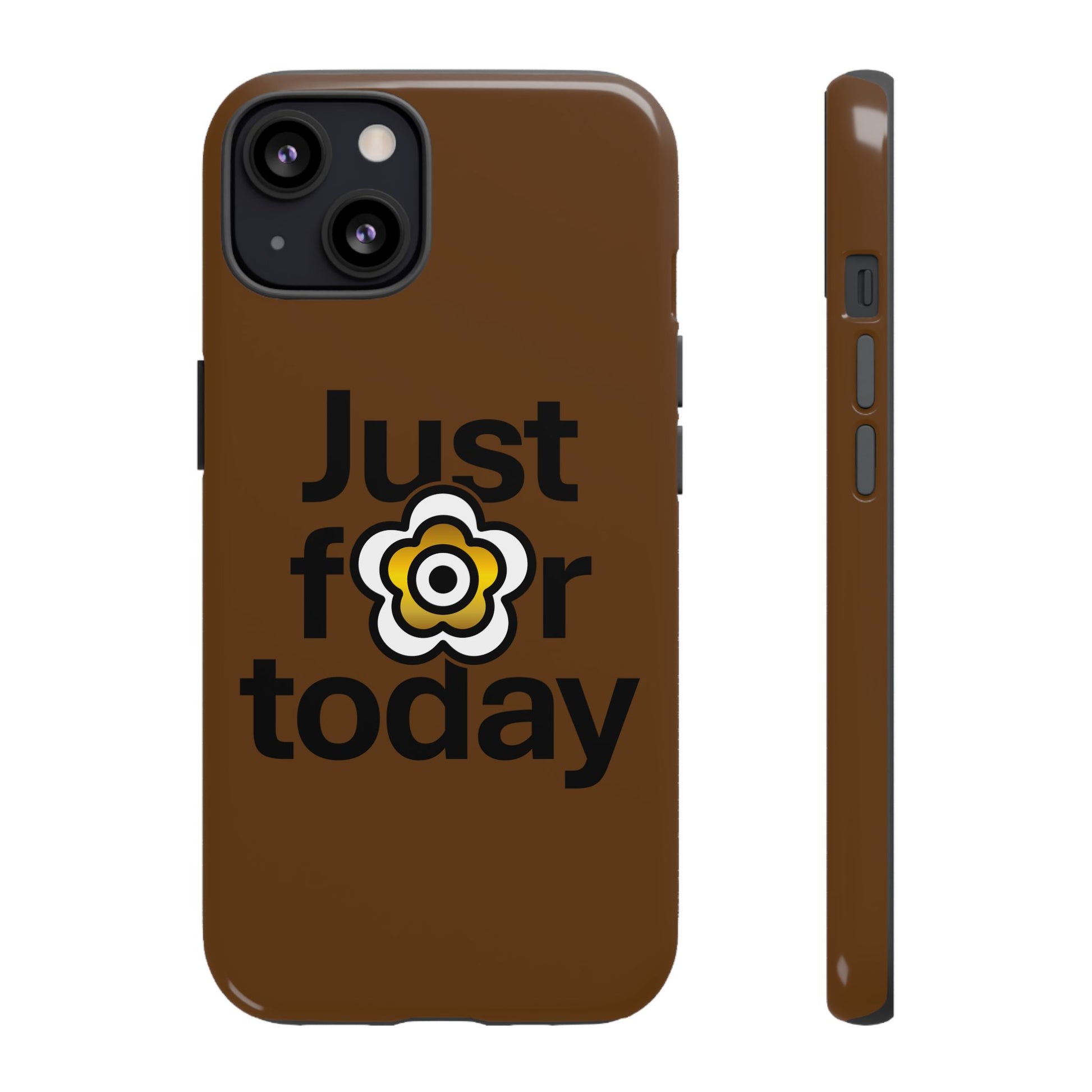 P🌺🌺P2Poppies Just for Today i-Phone Case – Inspirational Recovery Protection