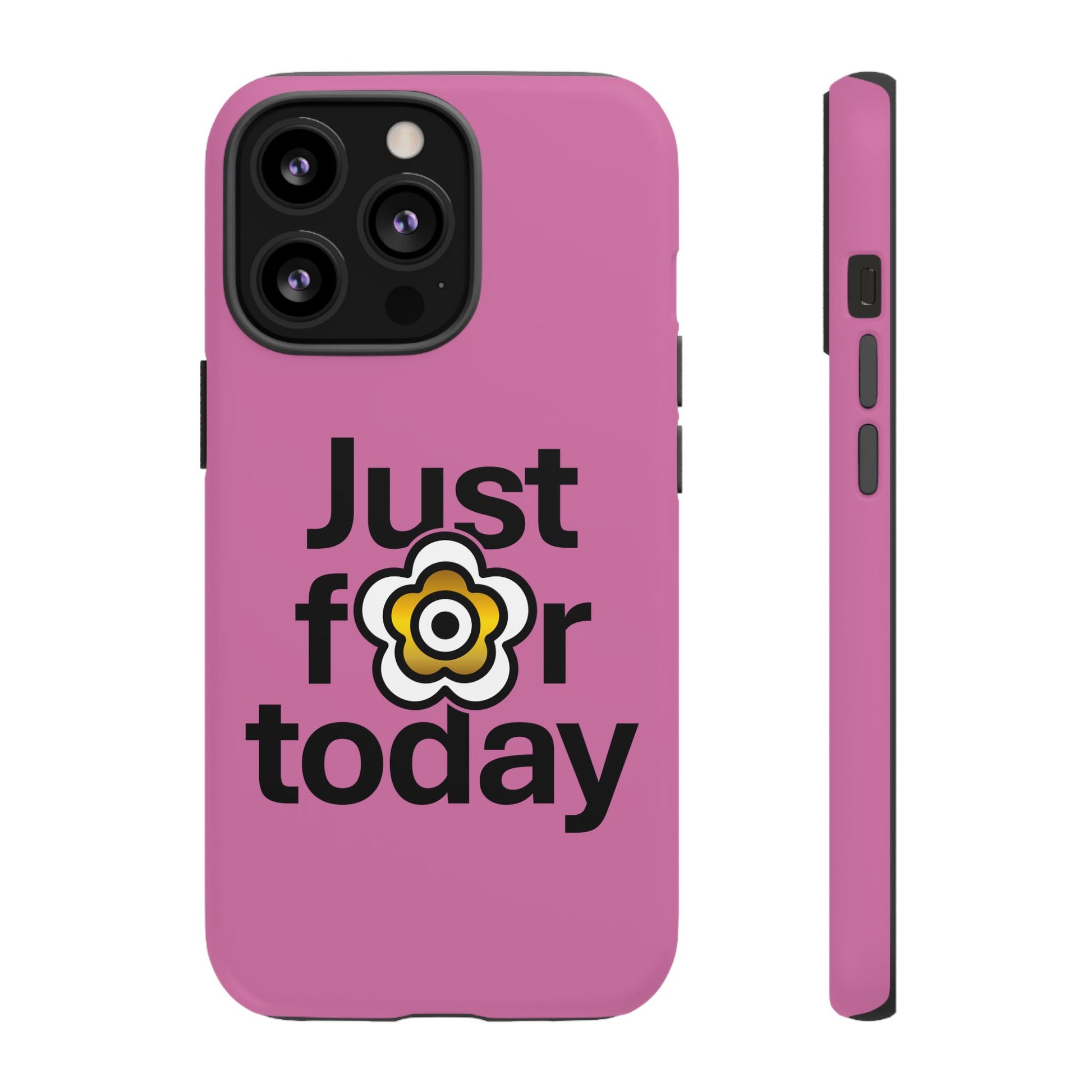 P🌺🌺P2Poppies Just for Today i-Phone Case – Inspirational Recovery Protection