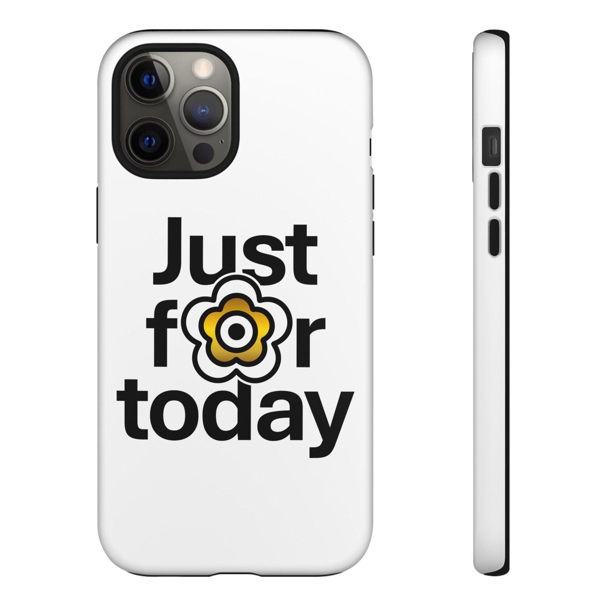 P🌺🌺P2Poppies Just for Today i-Phone Case – Inspirational Recovery Protection