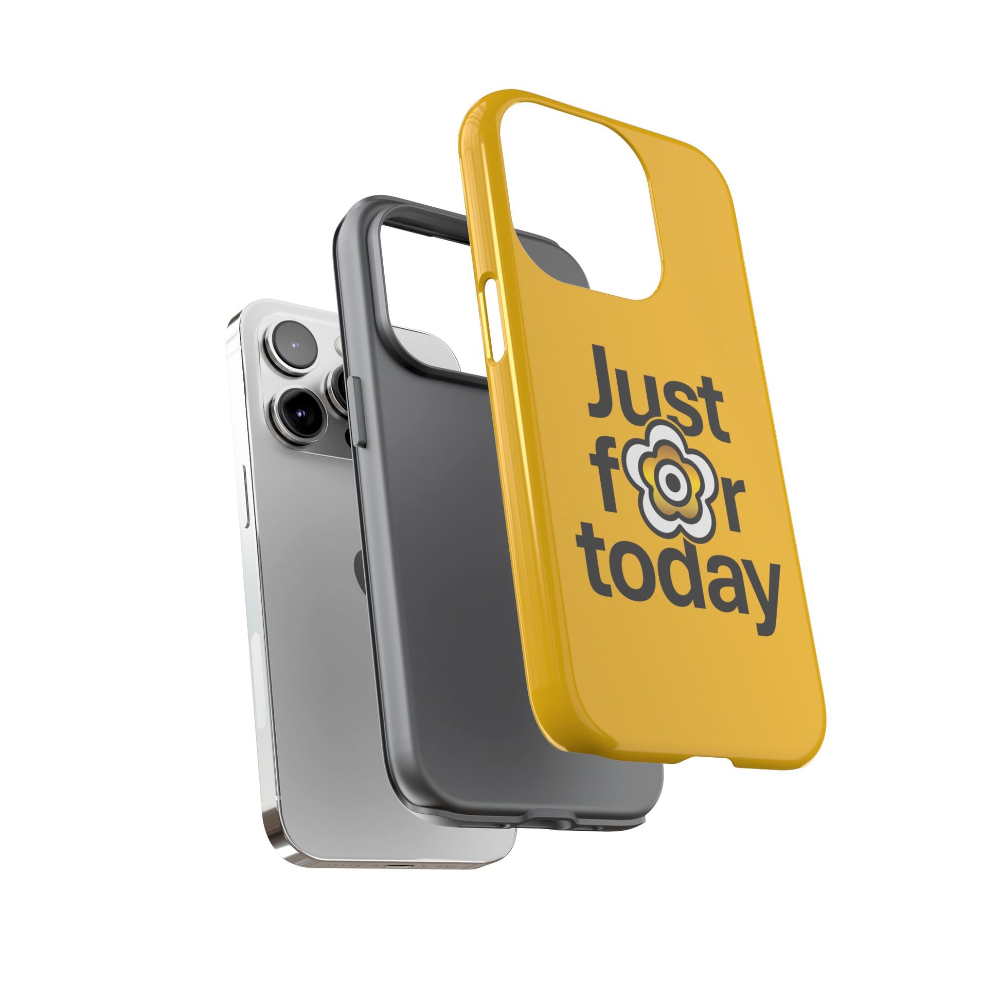 P🌺🌺P2Poppies Just for Today i-Phone Case – Inspirational Recovery Protection