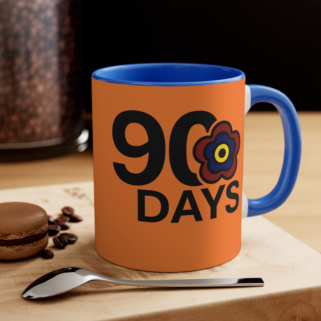 P🌺🌺P2Poppies 90 Days – Motivational Recovery Mug