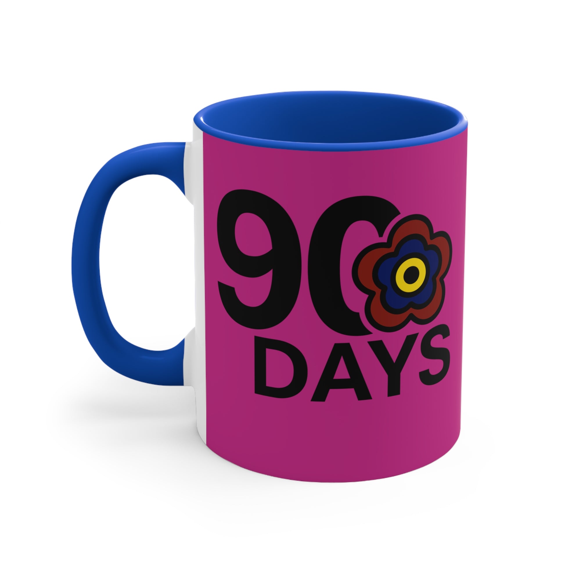 P🌺🌺P2Poppies 90 Days – Motivational Recovery Mug