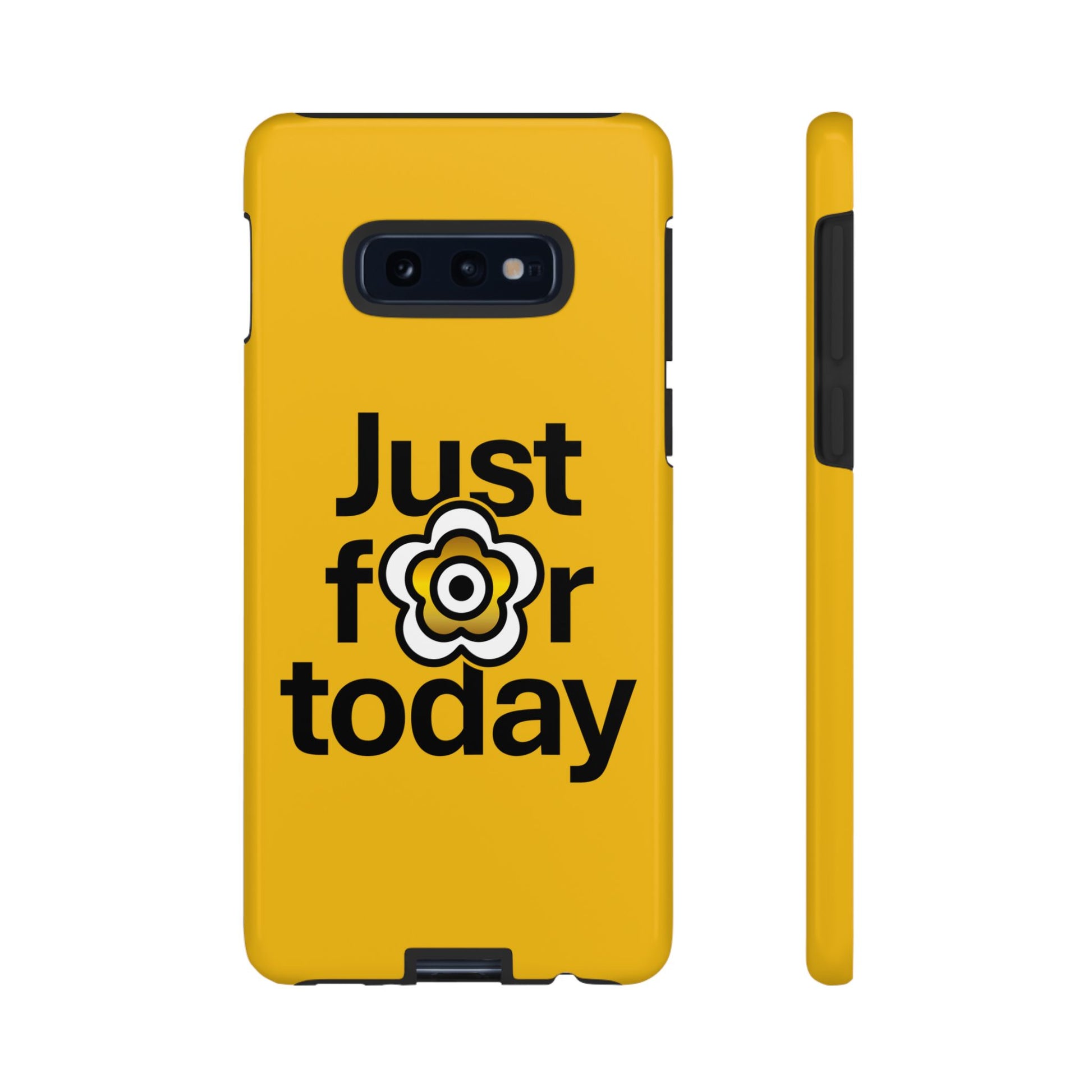 P🌺🌺P2Poppies Just for Today Samsung Phone Case – Inspirational Recovery Protection