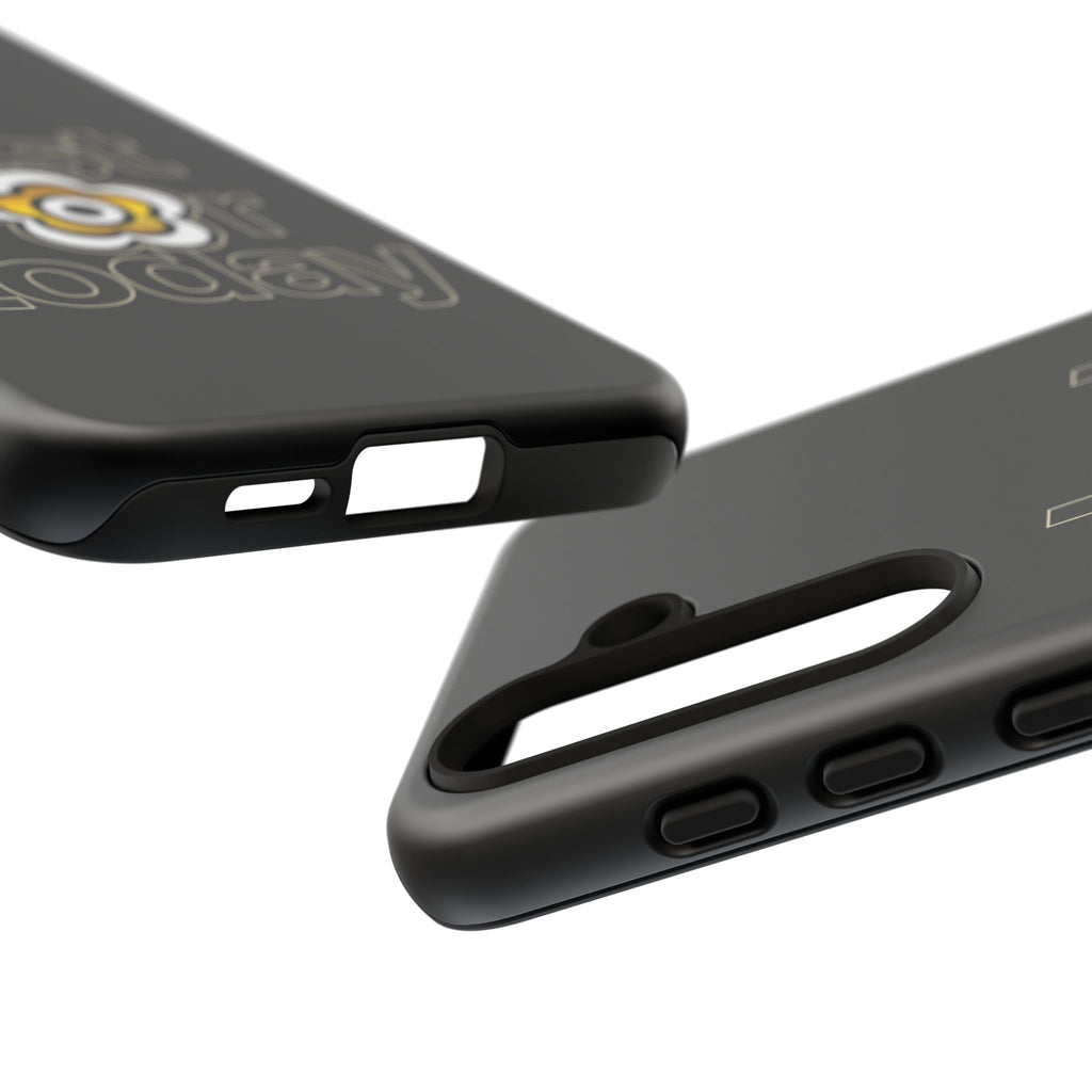 P🌺🌺P2Poppies Just for Today Samsung Phone Case – Inspirational Recovery Protection