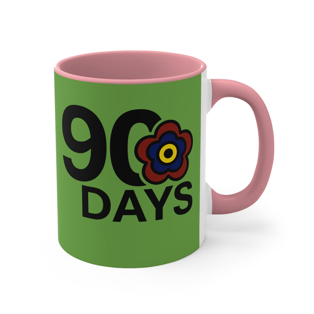 P🌺🌺P2Poppies 90 Days – Motivational Recovery Mug