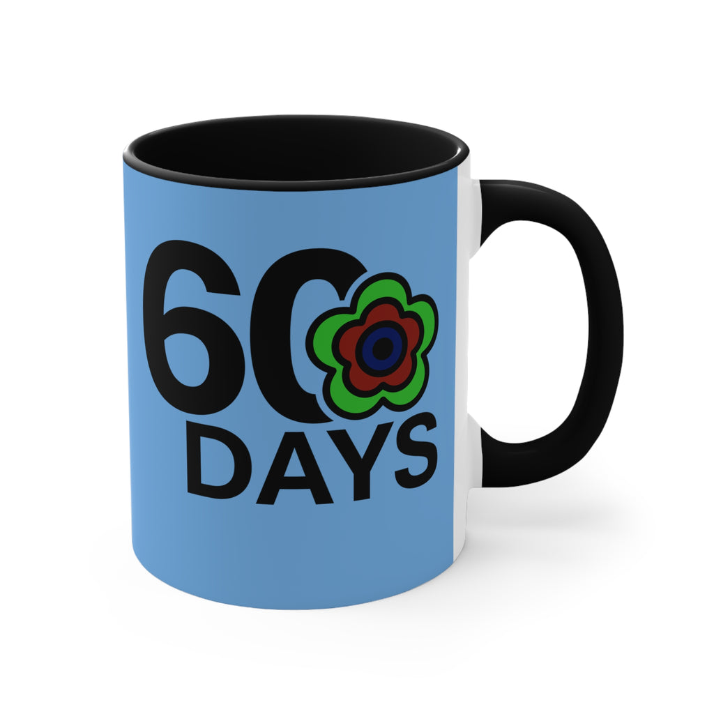 P🌺🌺P2Poppies 60 Days – Motivational Recovery Mug