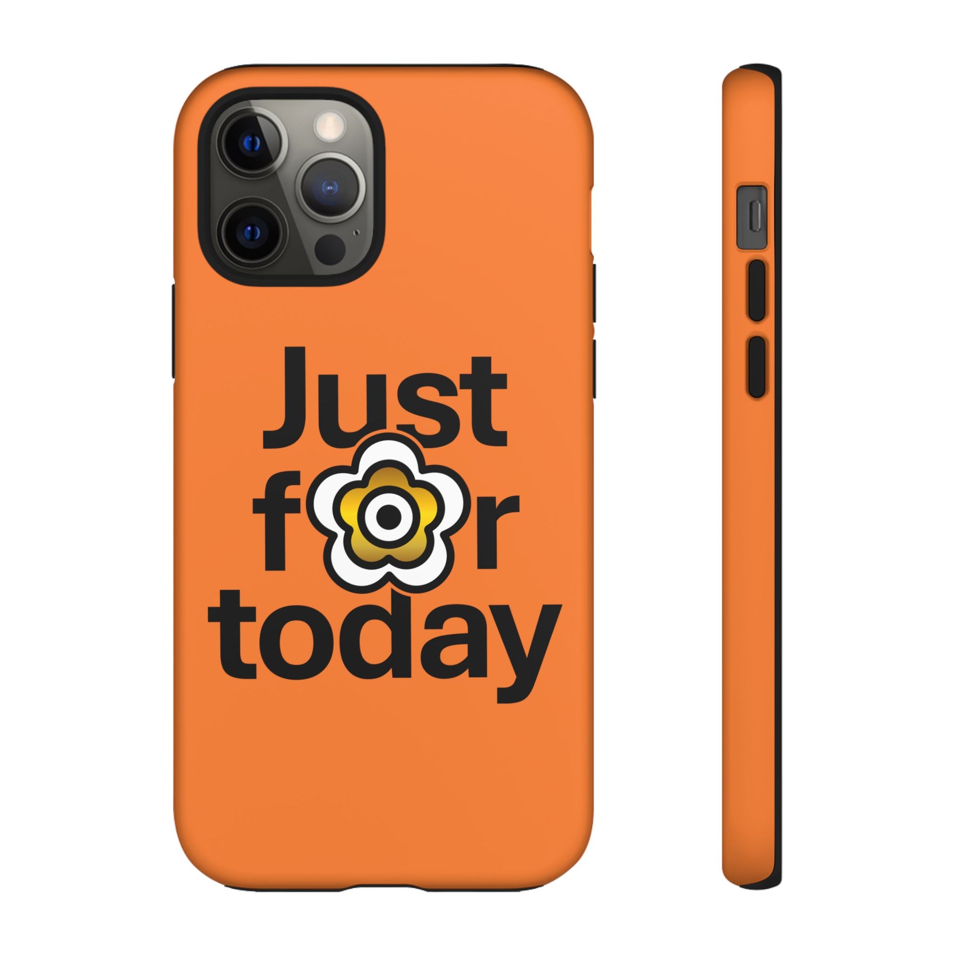 P🌺🌺P2Poppies Just for Today i-Phone Case – Inspirational Recovery Protection