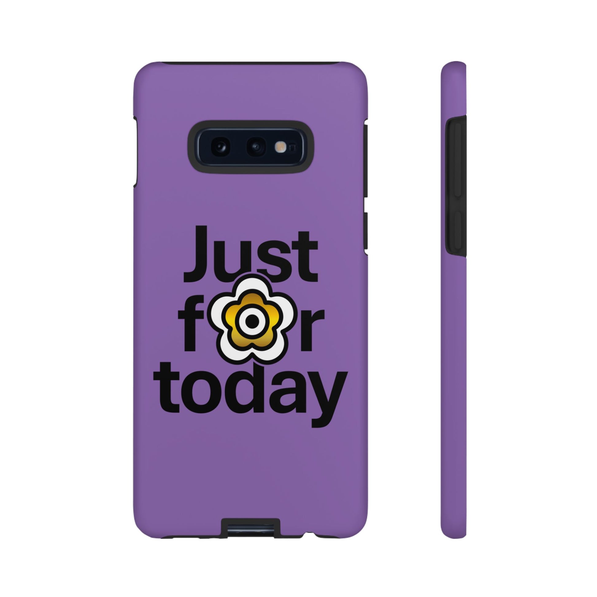 P🌺🌺P2Poppies Just for Today Samsung Phone Case – Inspirational Recovery Protection